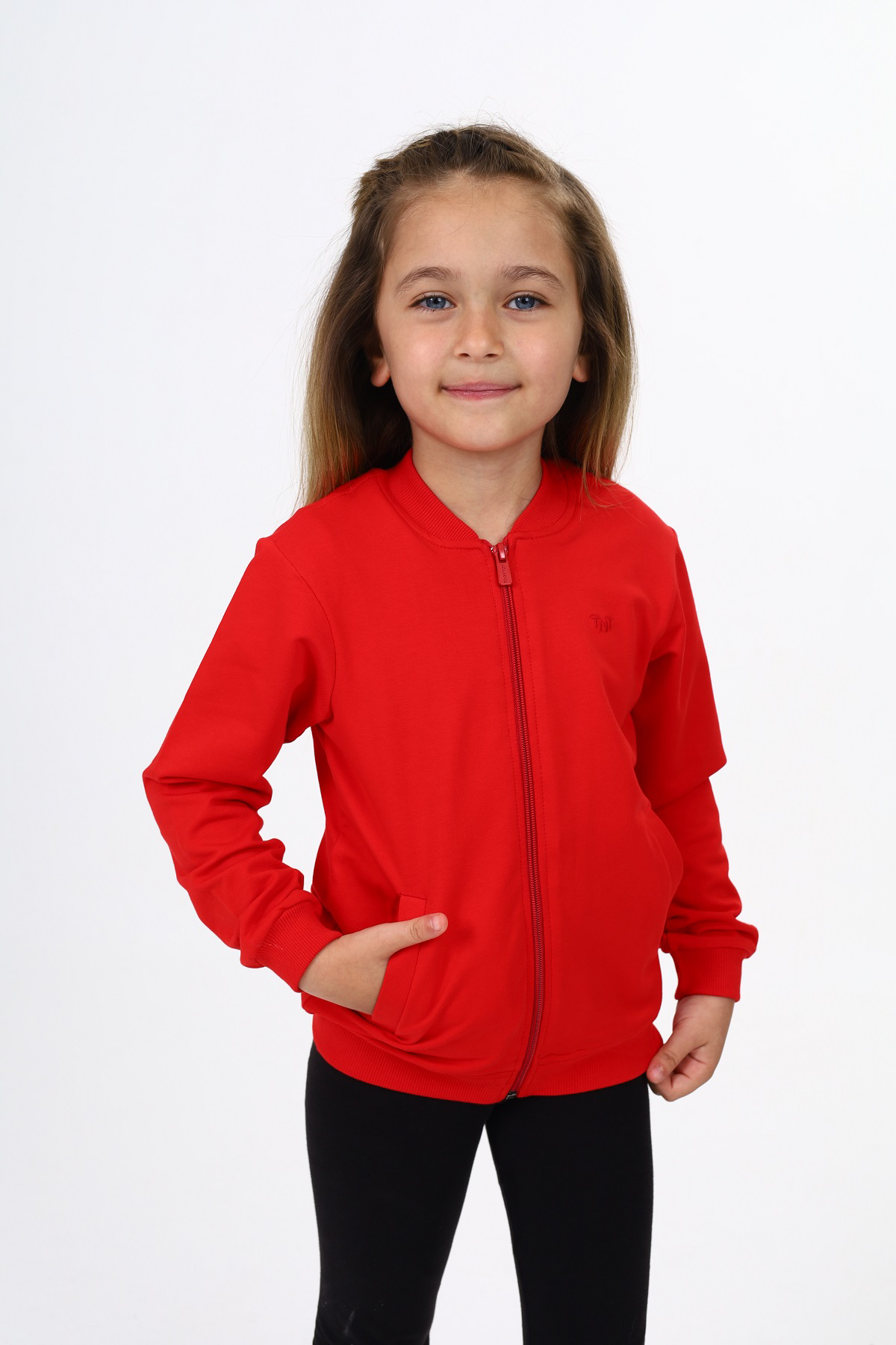 Toontoy  Kız Çocuk Nakışlı Hırka