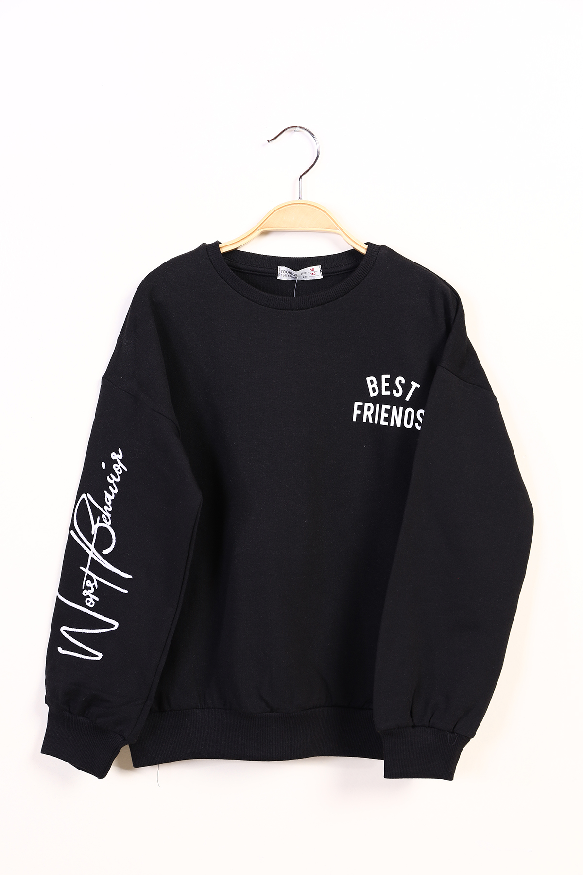 Toontoy Kız Çocuk Best Frıends Baskılı Sweatshirt