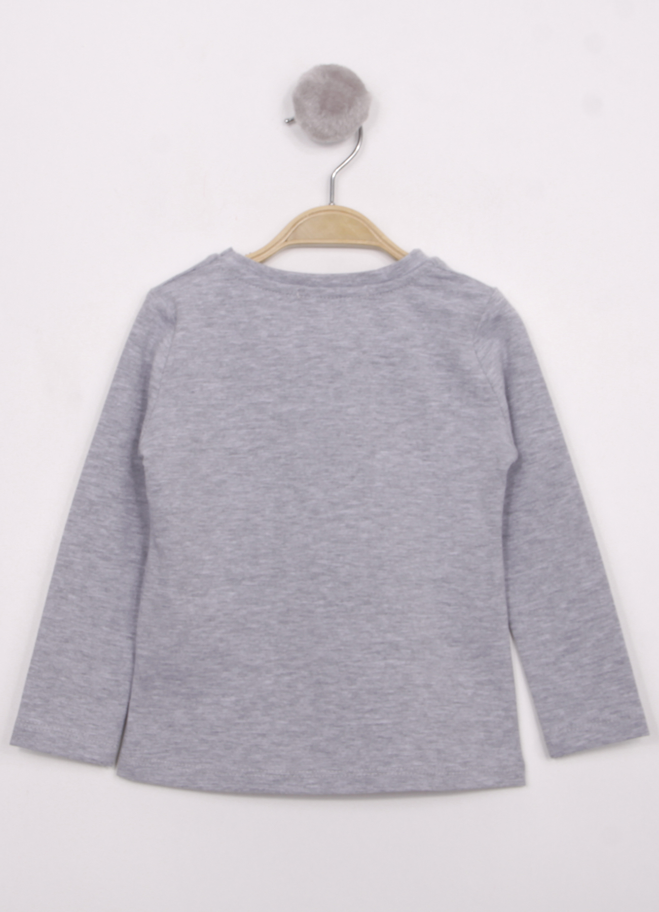Toontoy Kız Çocuk Flower Baskılı T-Shirt