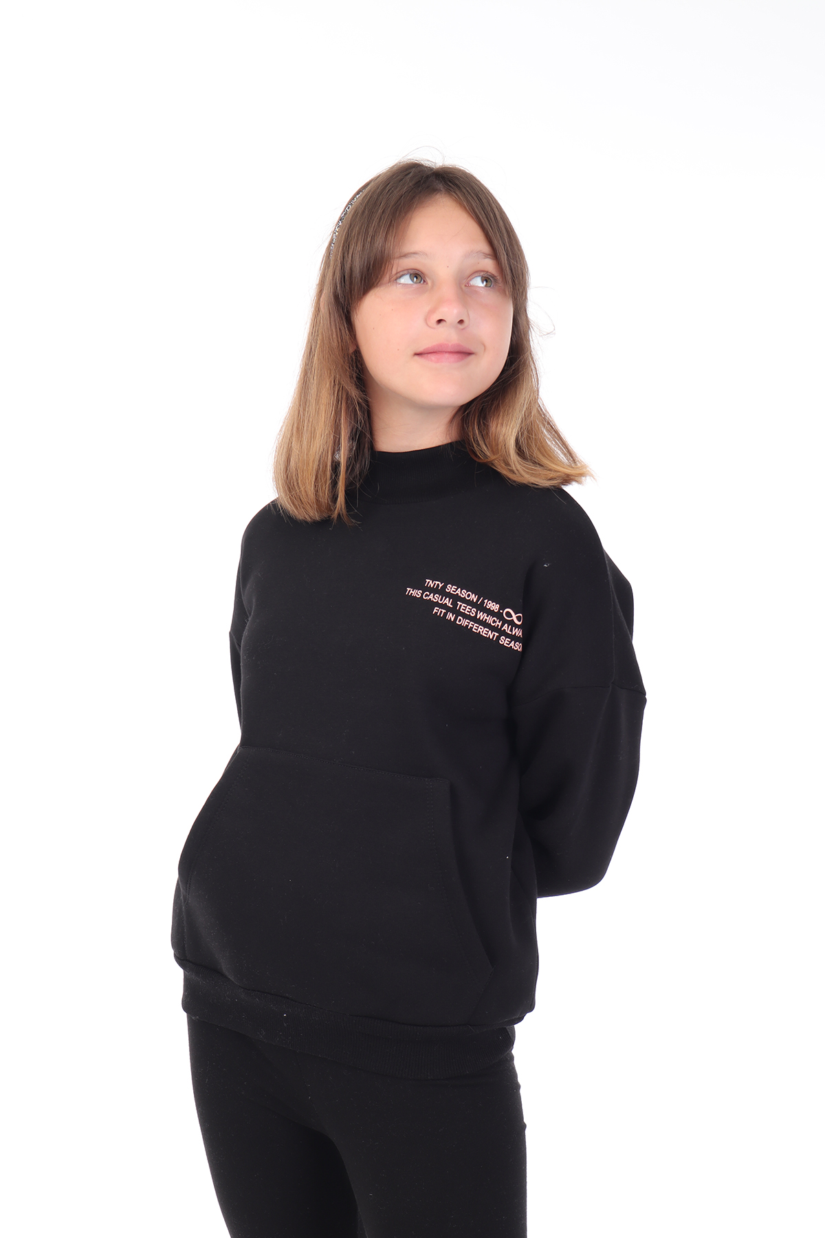 Toontoy Kız Çocuk Baskılı Sweatshirt