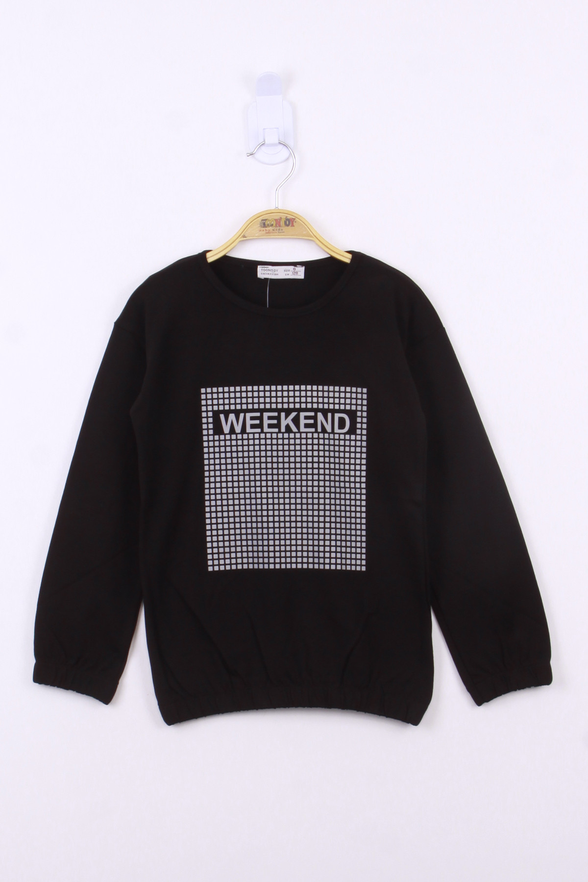 Toontoy Kız Çocuk Weekend Baskılı Tişört