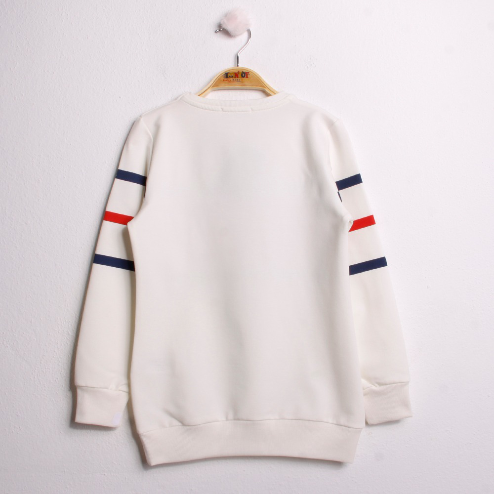 Toontoy Kız Çocuk Sweatshirt Never Baskı