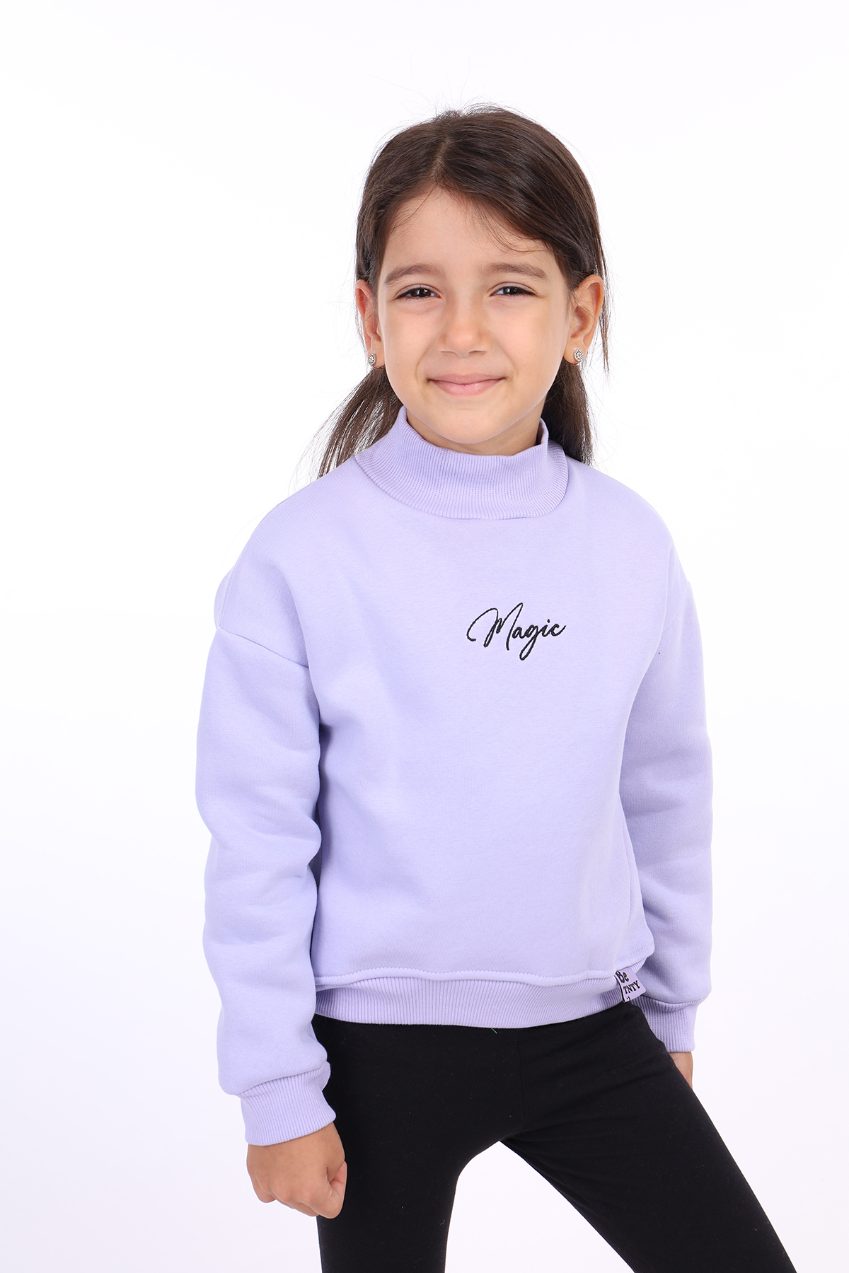 Toontoy Kız Çocuk Nakışlı Sweatshirt