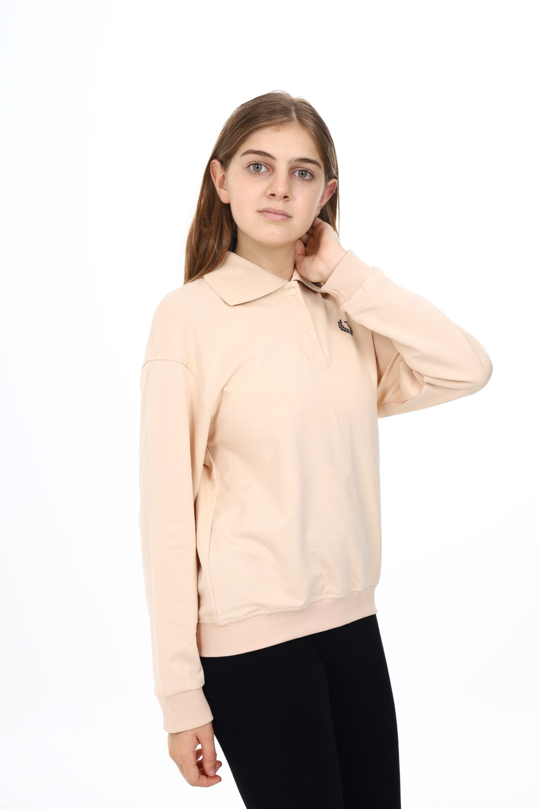 Toontoy Kız Çocuk  Çelenk Tnty  Baskılı Sweatshirt
