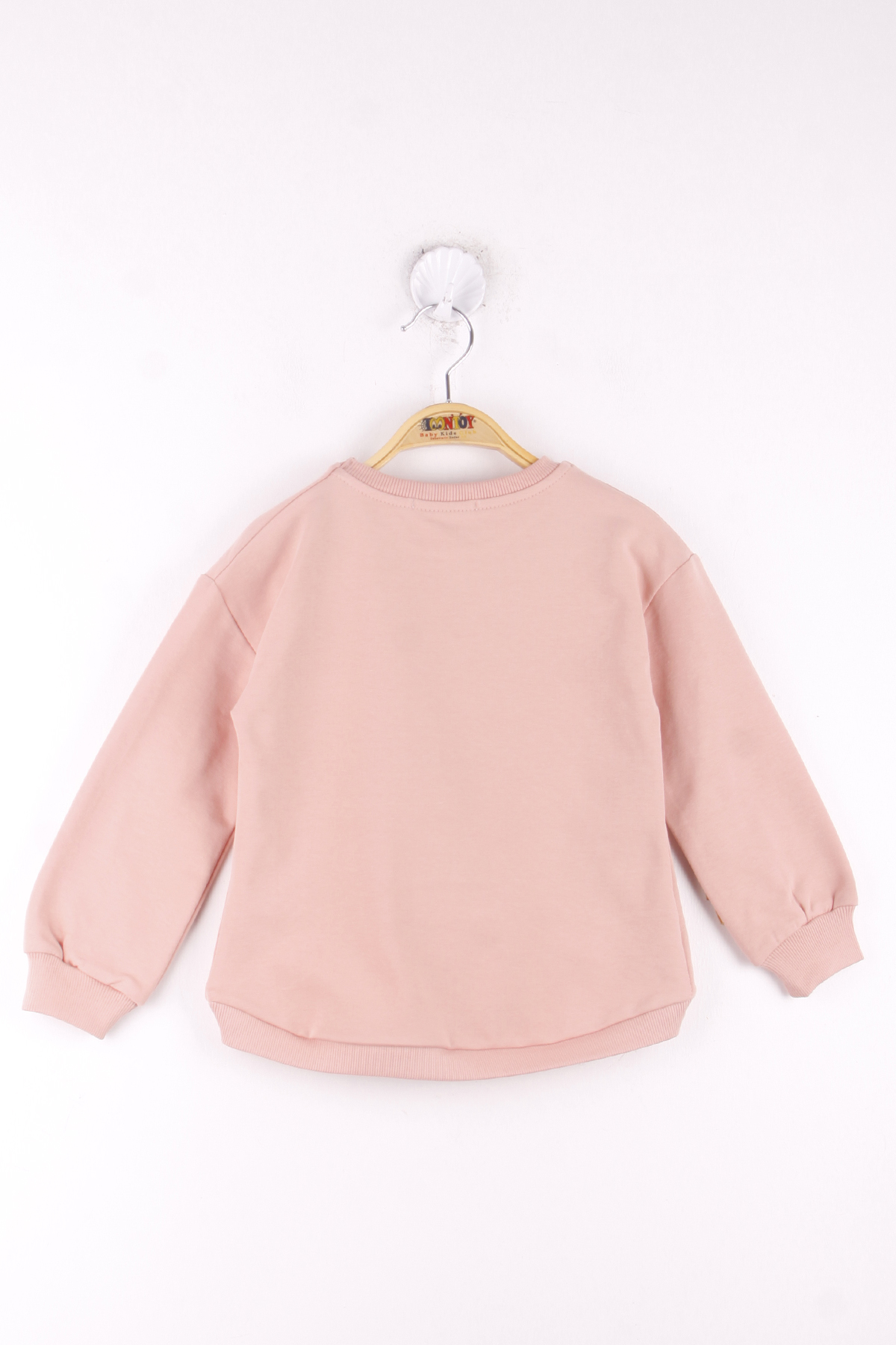 Toontoy Kız Çocuk Kedi Baskılı Sweatshirt
