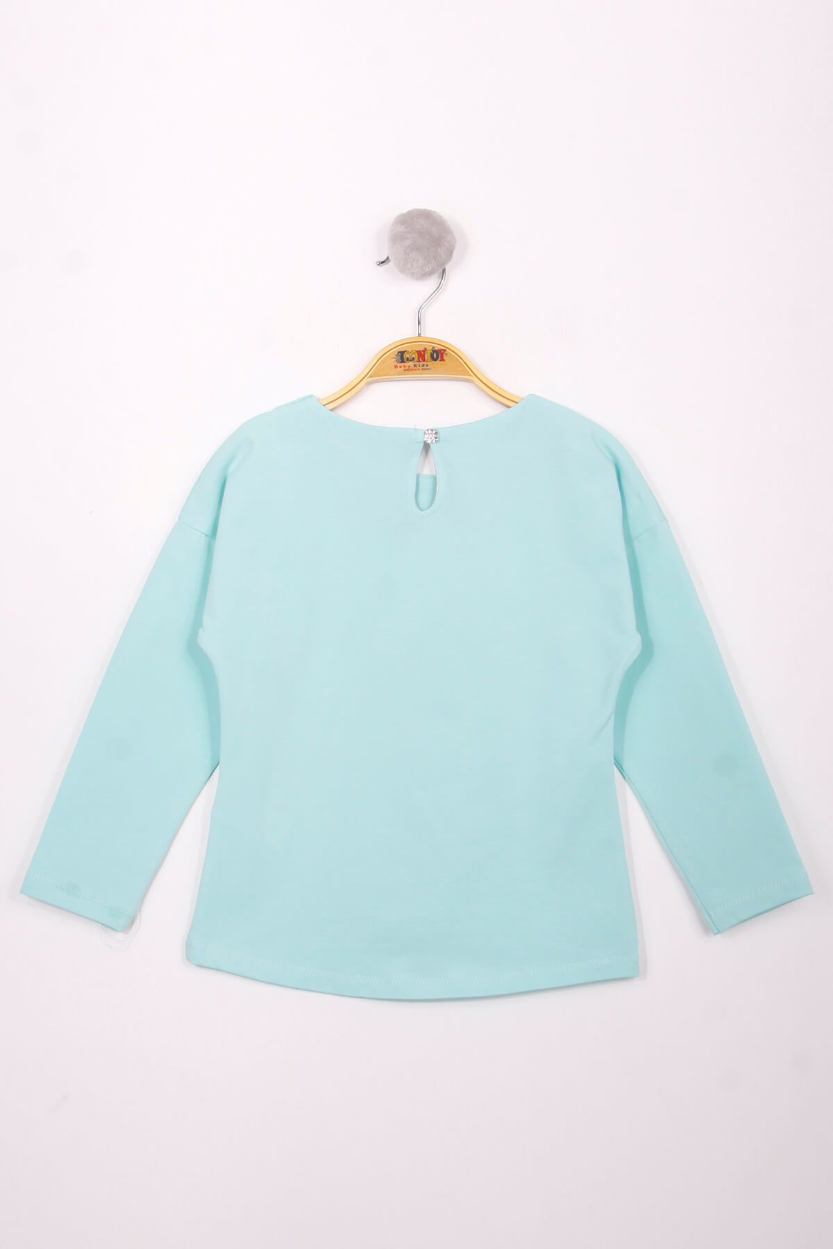 Toontoy Kız Çocuk Yazı Varaklı T-Shirt