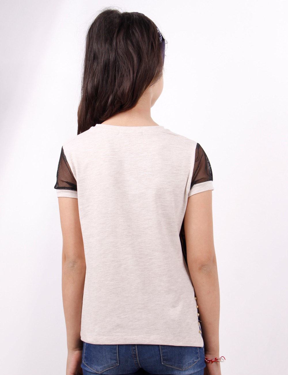 Toontoy  Kız Çocuk T-Shirt Crazy Gırl Baskılı