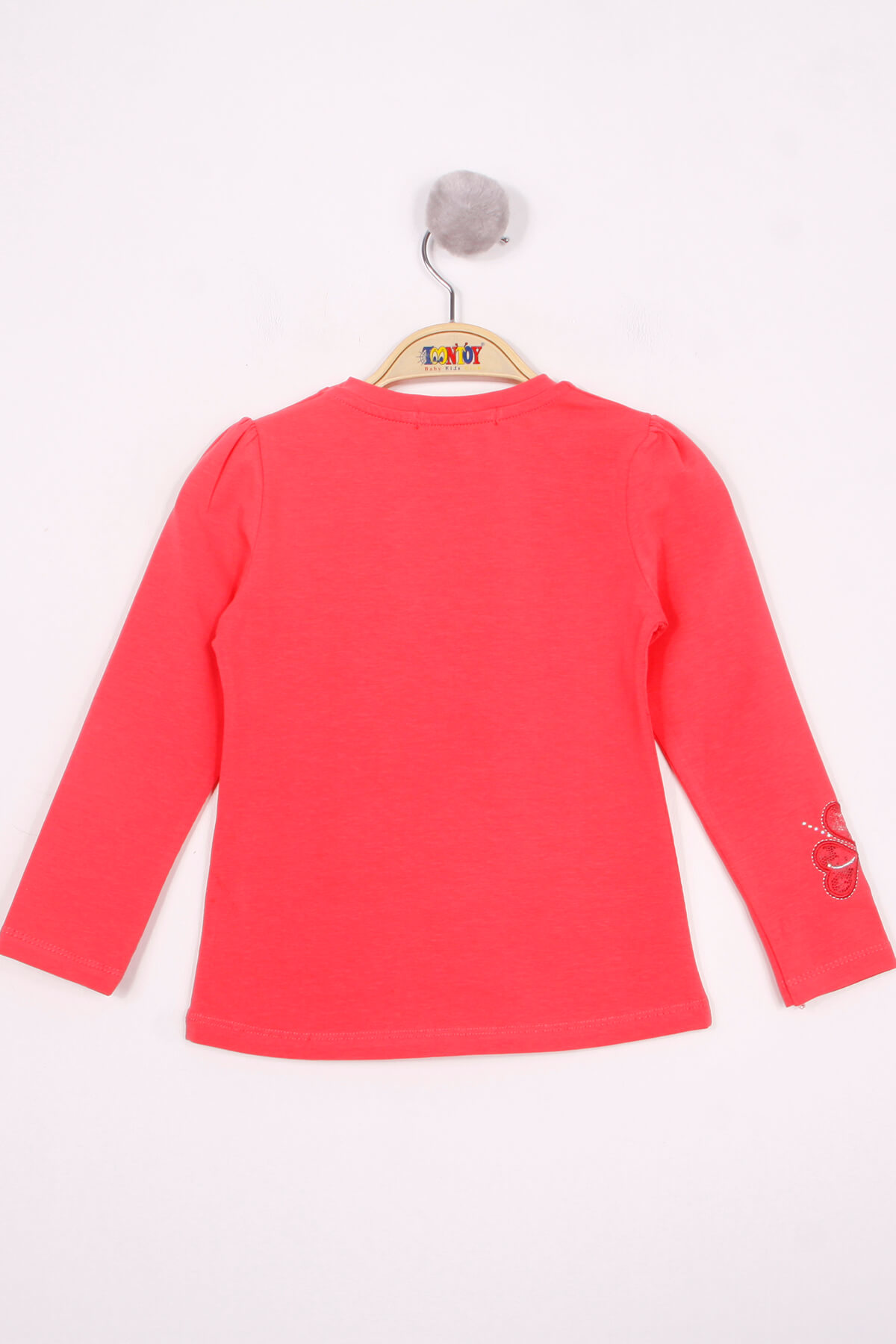 Toontoy Kız Çocuk Yonca Nakışlı Sweatshirt