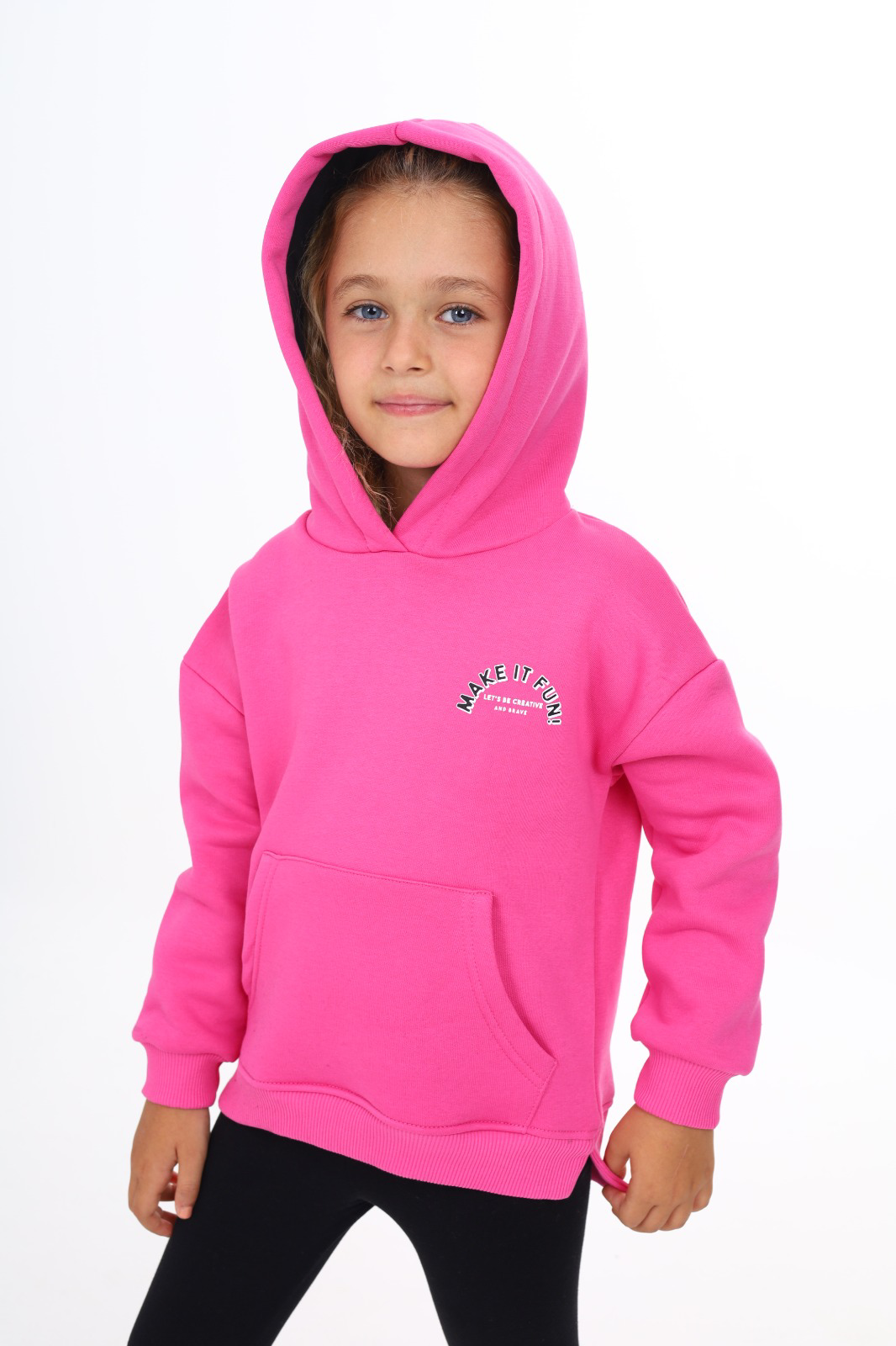 Toontoy Kız Çocuk Baskılı Sweatshirt