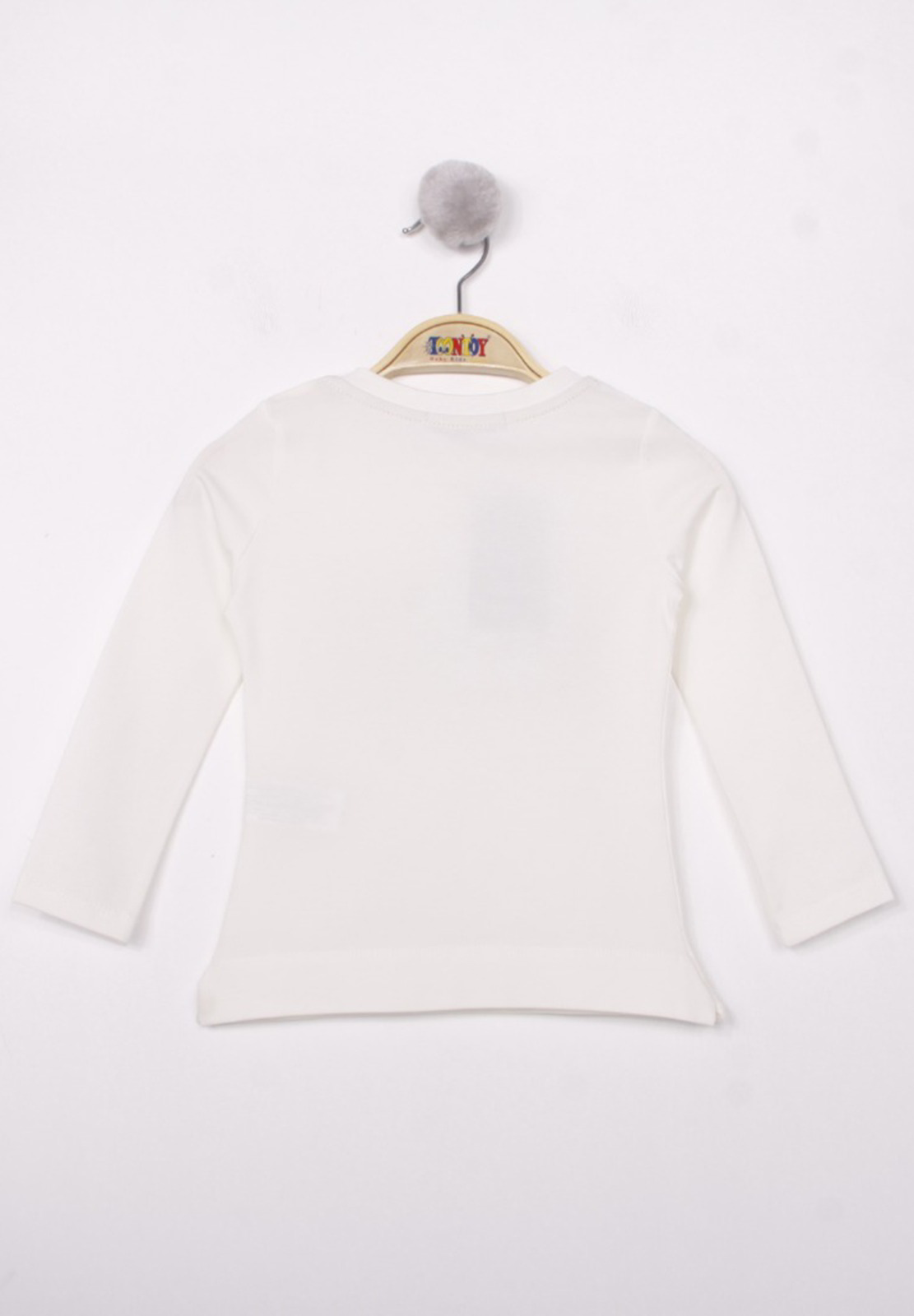 Toontoy Kız Çocuk Think Varaklı T-Shirt