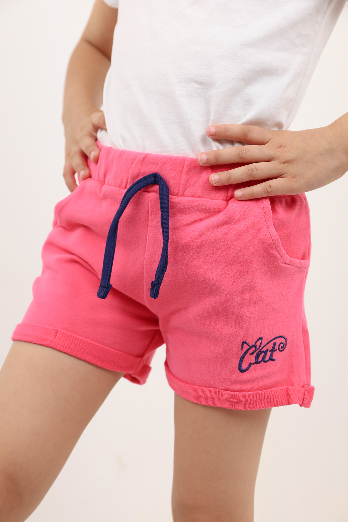 Toontoy  Kız Çocuk Pamuklu Şort