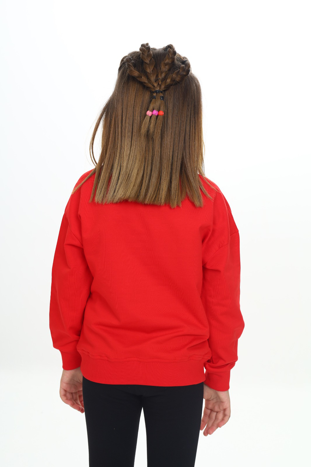 Toontoy Kız Çocuk Baskılı Sweatshirt