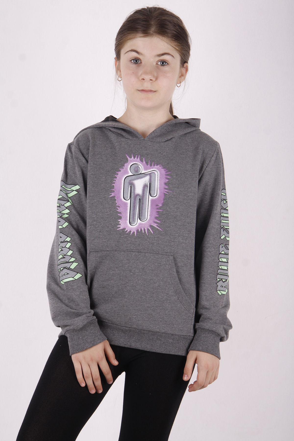 Toontoy Kız Çocuk Billie Eilish Baskılı Sweatshirt