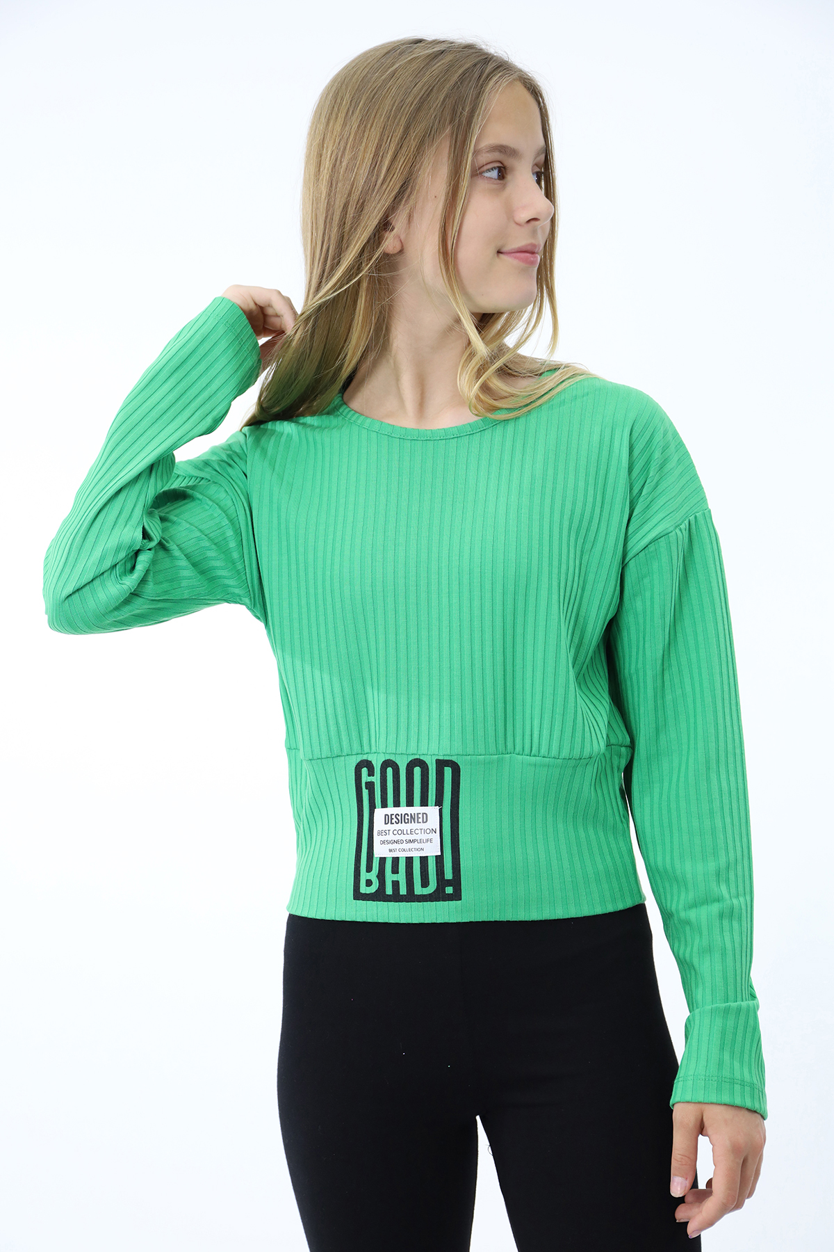 Toontoy Kız Çocuk Baskılı Sweatshirt