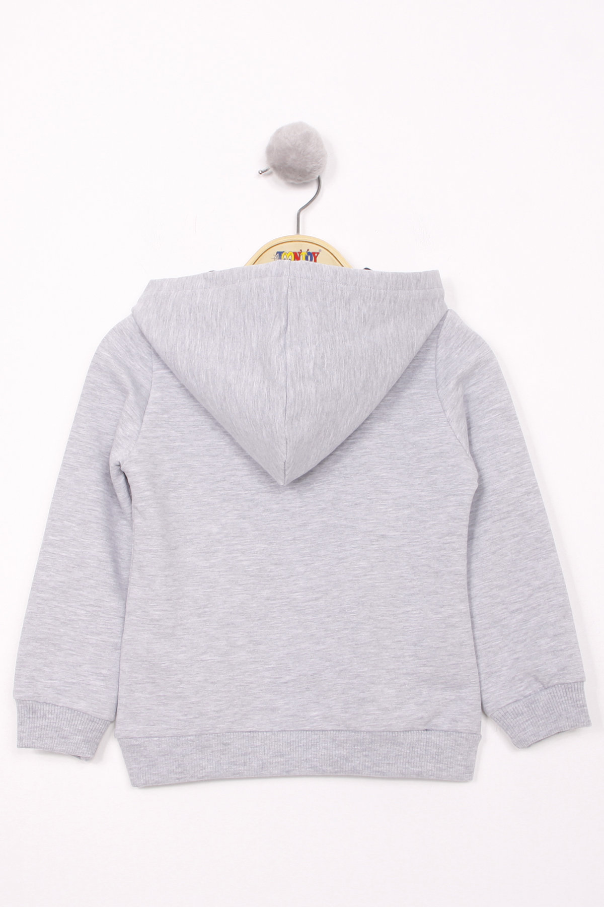 Toontoy Kız Çocuk Pullu Ayıcık Nakışlı Sweatshirt