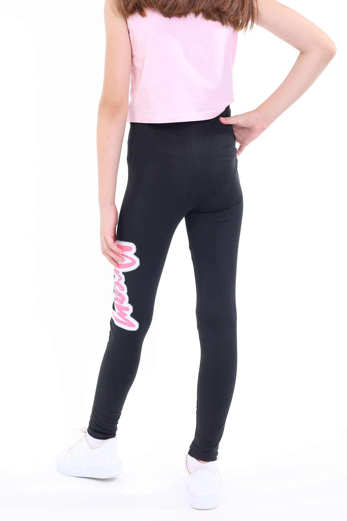 Toontoy Kız Çocuk  Dream Baskılı Tayt