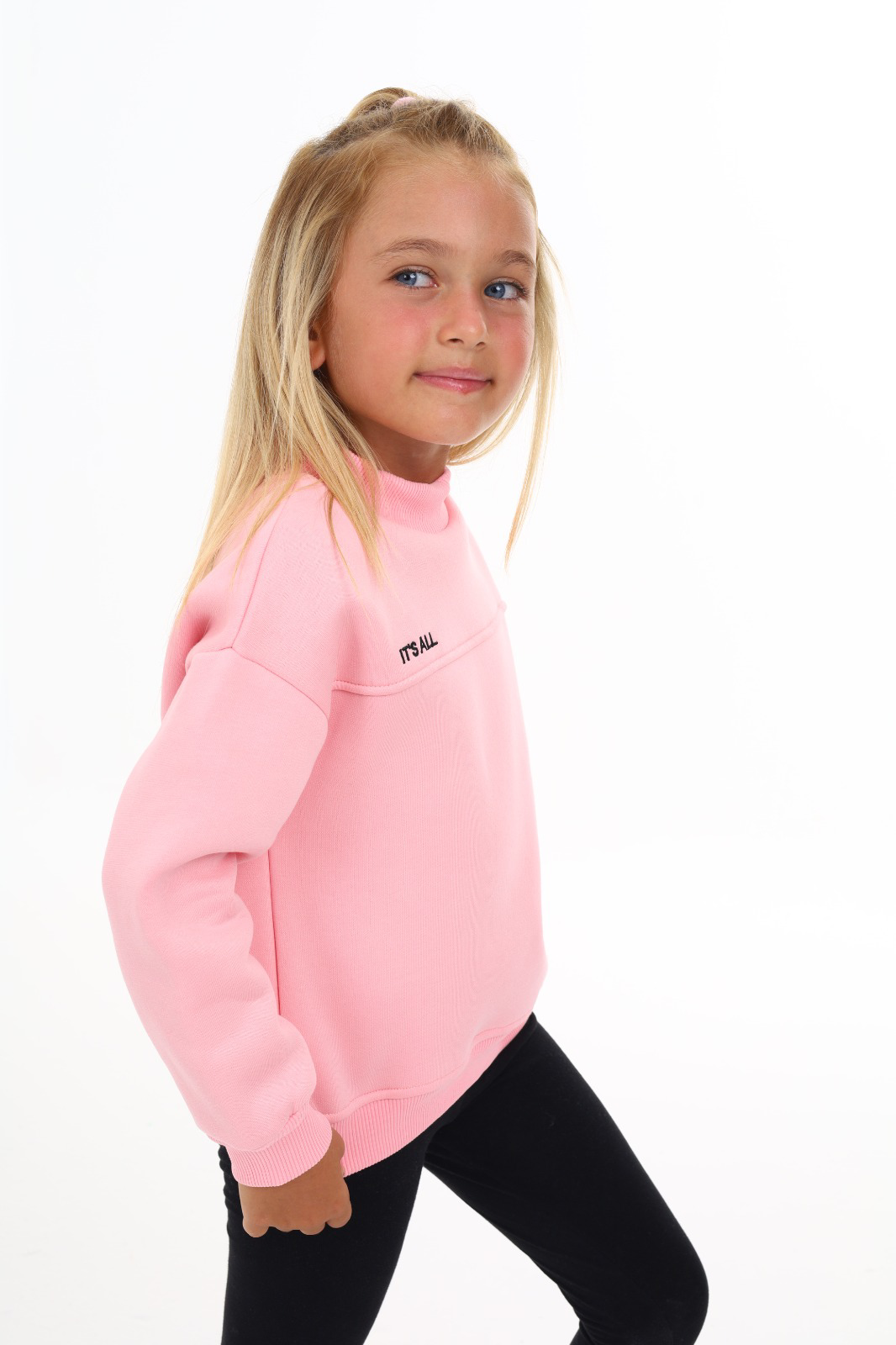 Toontoy Kız Çocuk Nakışlı Sweatshirt