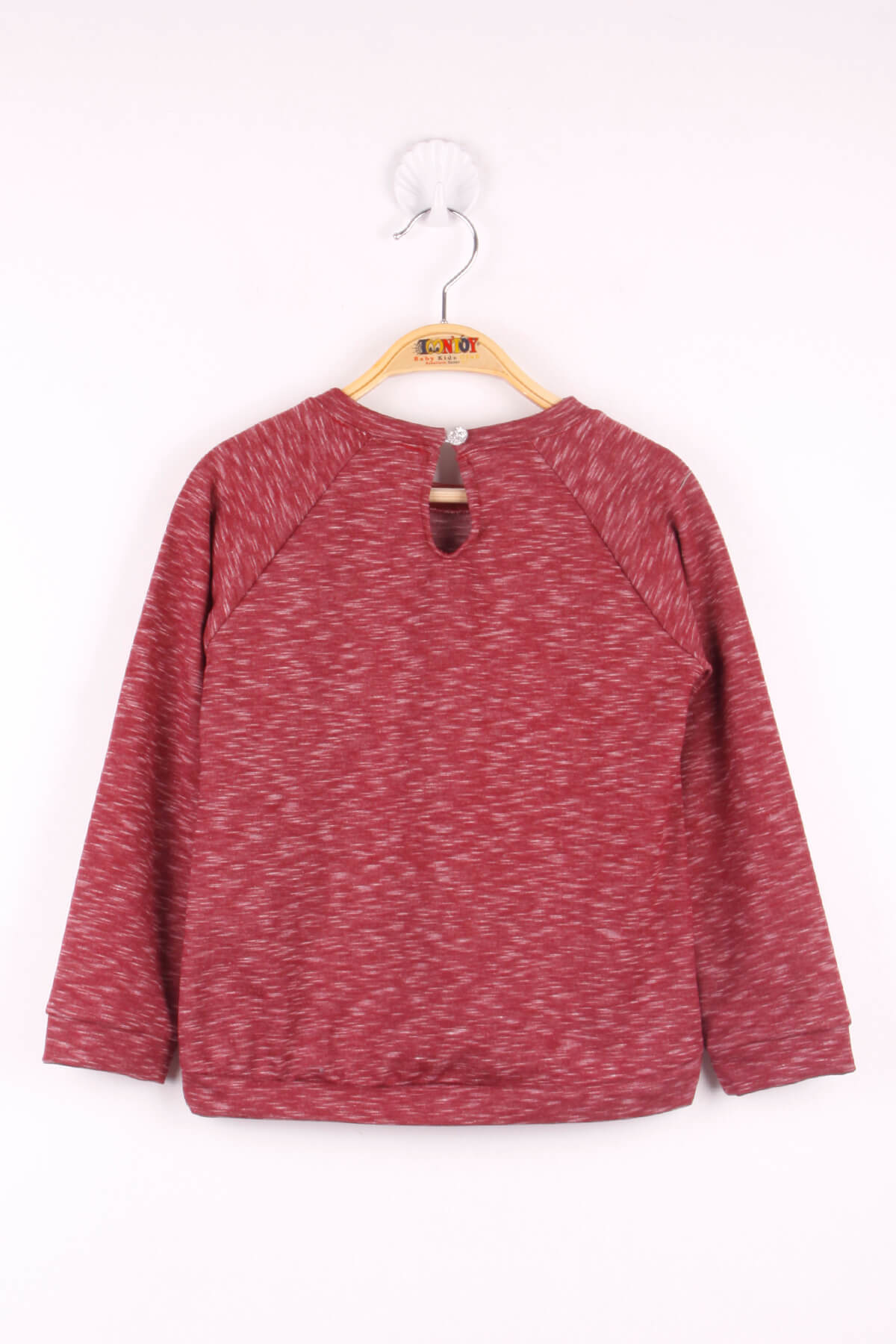 Toontoy Kız Çocuk Çanta Nakışlı Sweatshirt