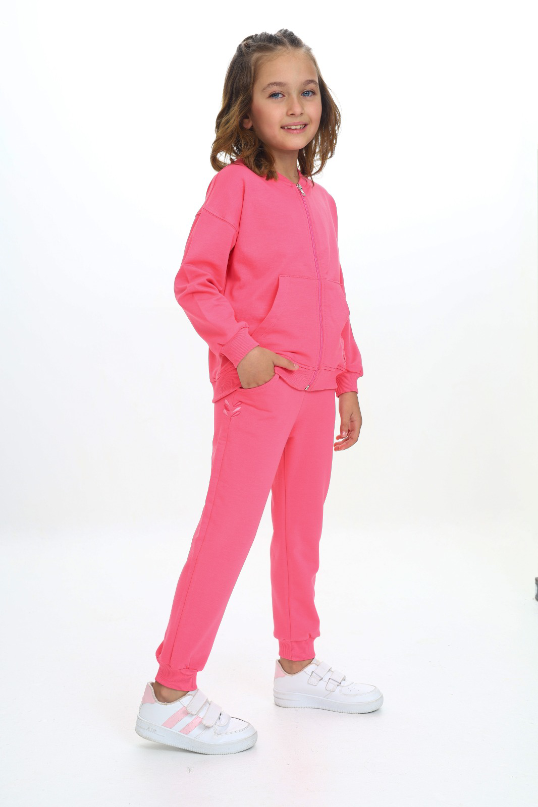 Toontoy  Kız Çocuk Damla  Nakışlı Eşofman Takım