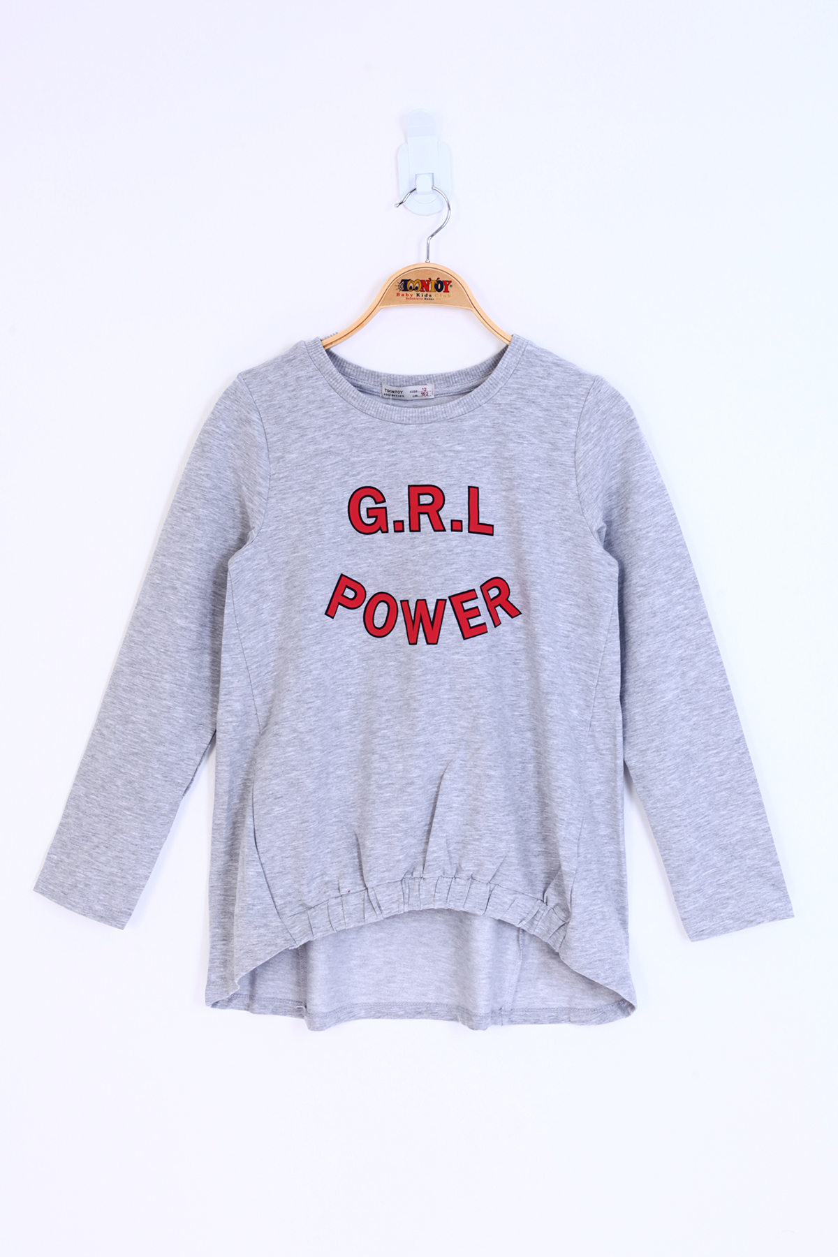 Toontoy Kız Çocuk Grl Power Baskılı Tişört