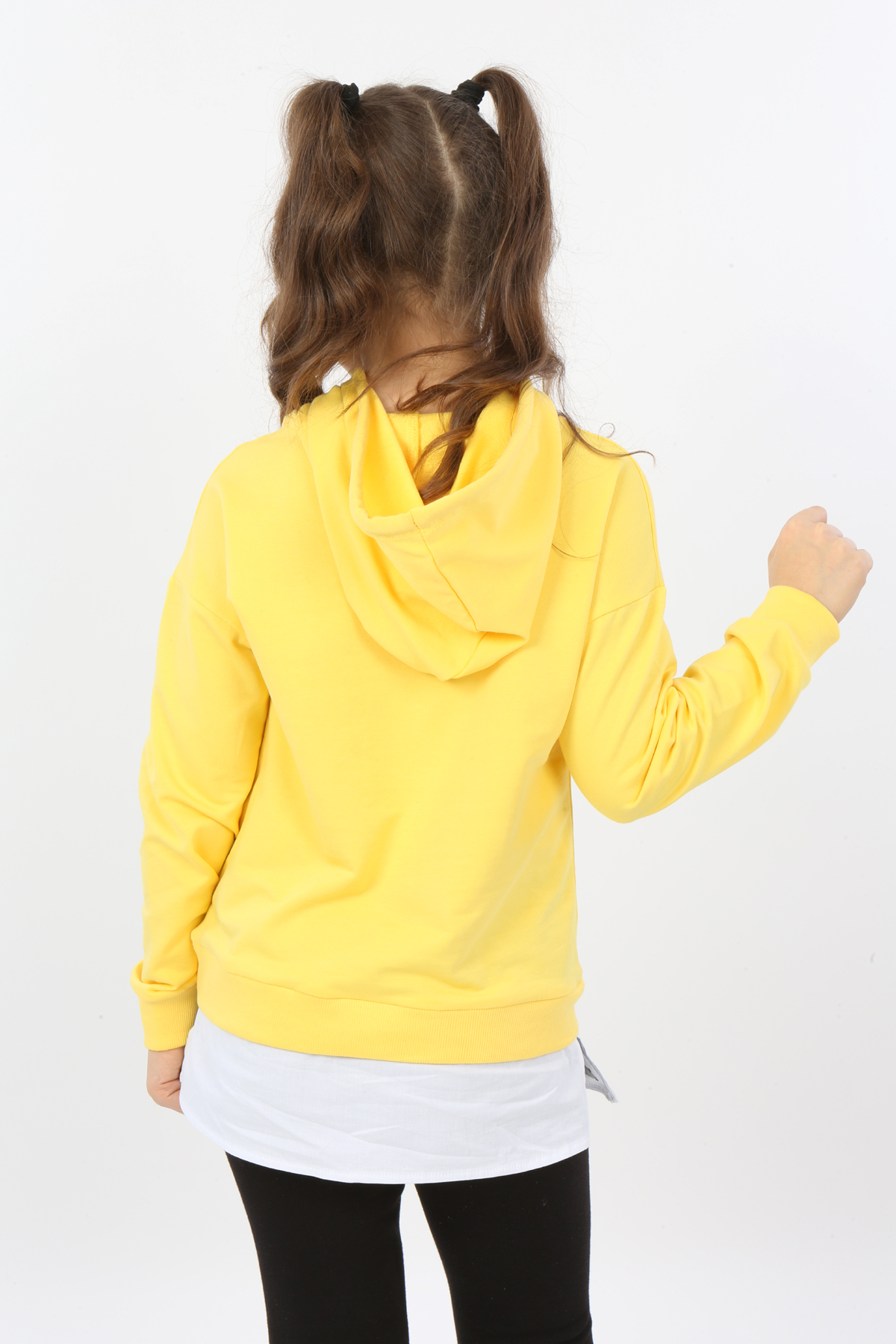 Toontoy Kız Çocuk Do Not Give Up Nakışlı Sweatshirt