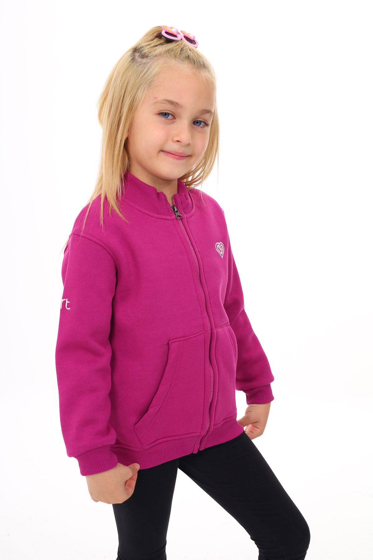 Toontoy  Kiz Çocuk Nakişli Hirka