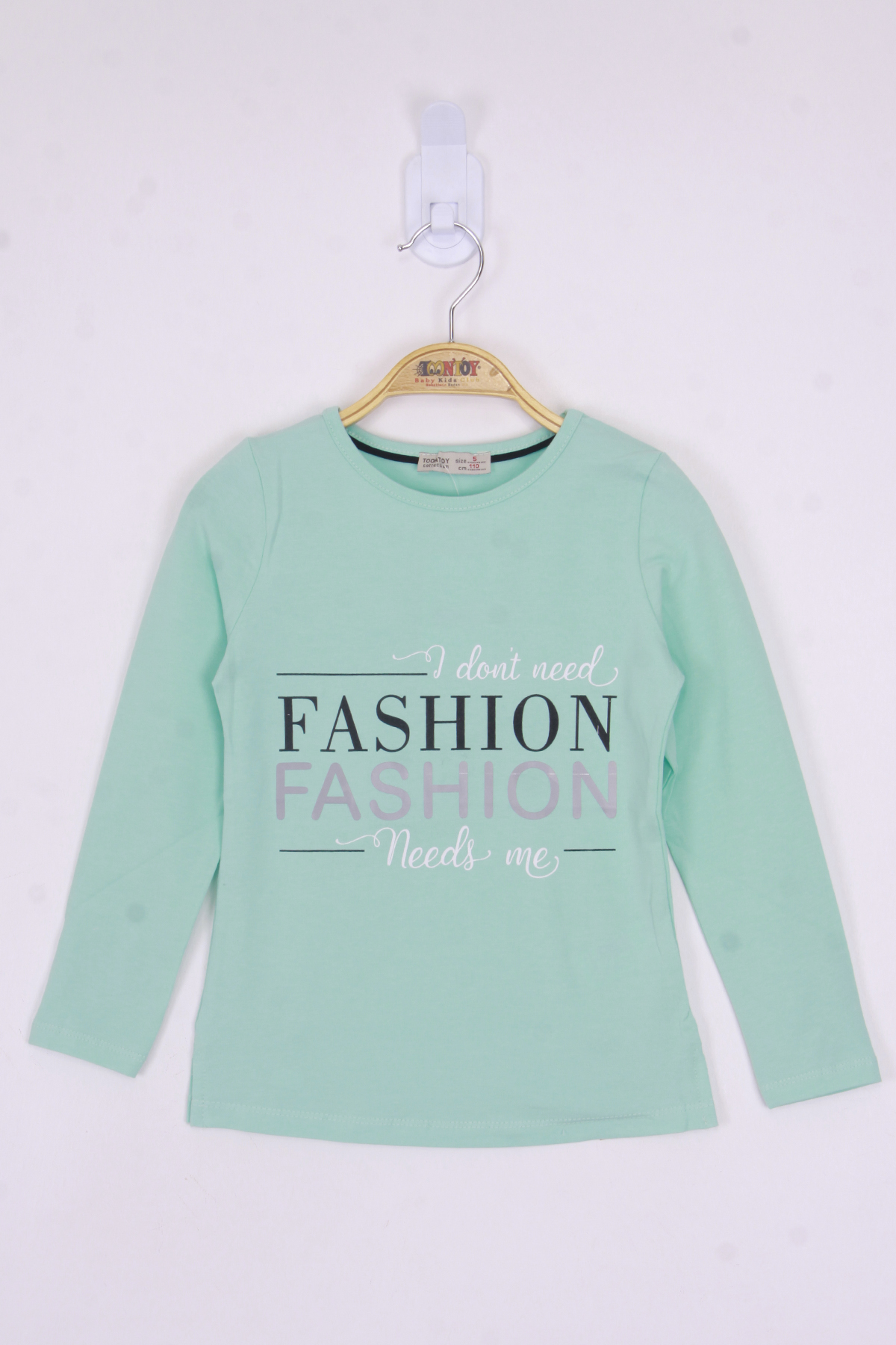 Toontoy Kız Çocuk Fashion Baskılı Tişört
