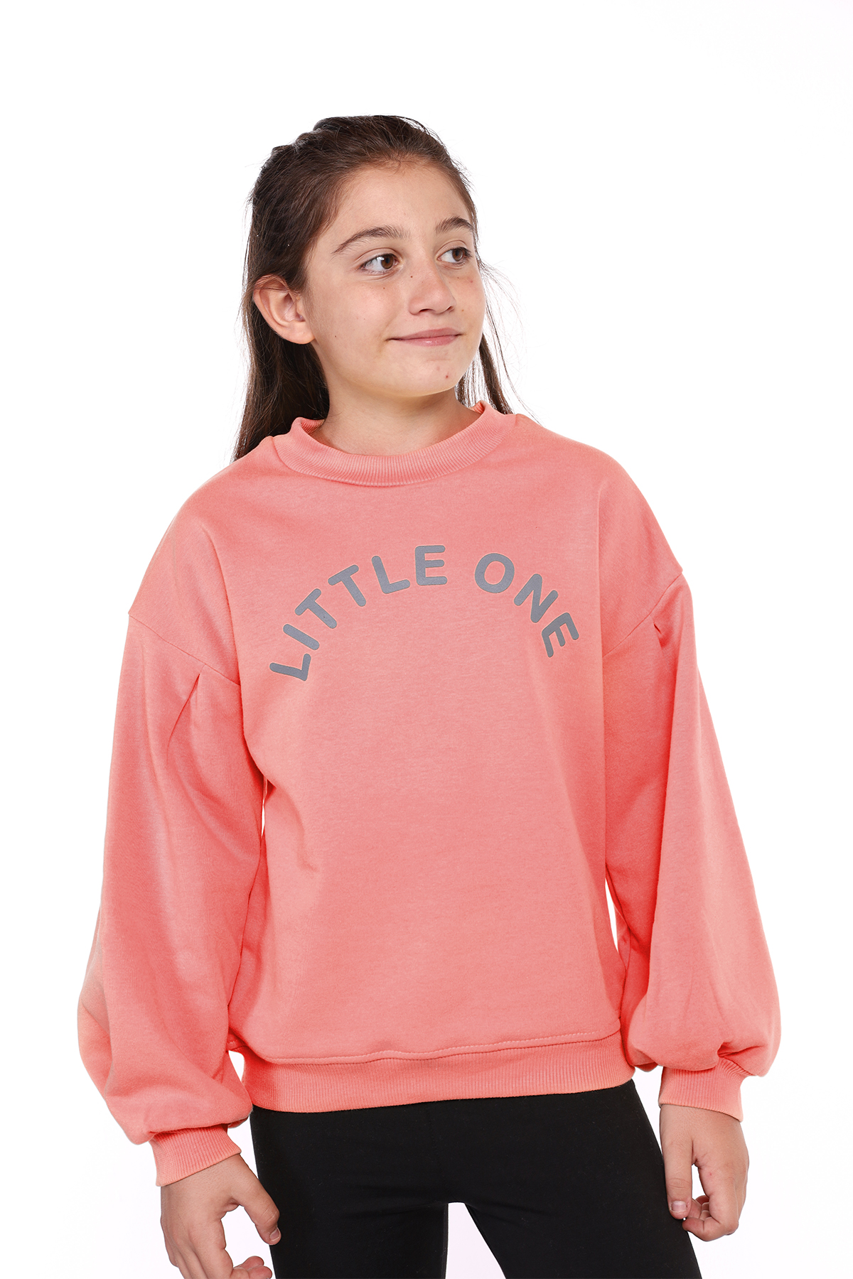 Toontoy Kız Çocuk Lıttle One Baskılı Sweatshirt