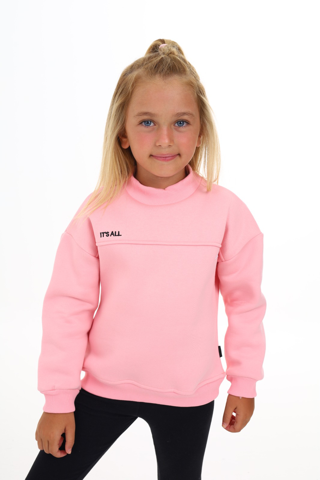Toontoy Kız Çocuk Nakışlı Sweatshirt