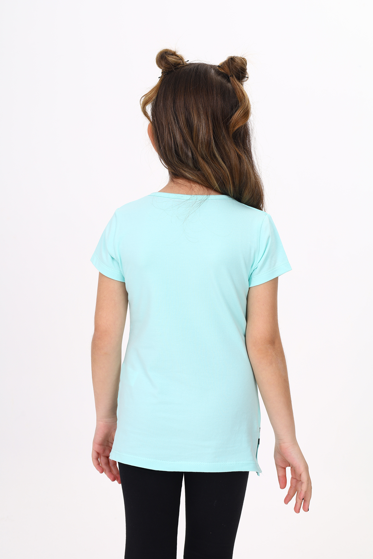 Toontoy  Kız Çocuk T-Shirt Yıldız Baskı