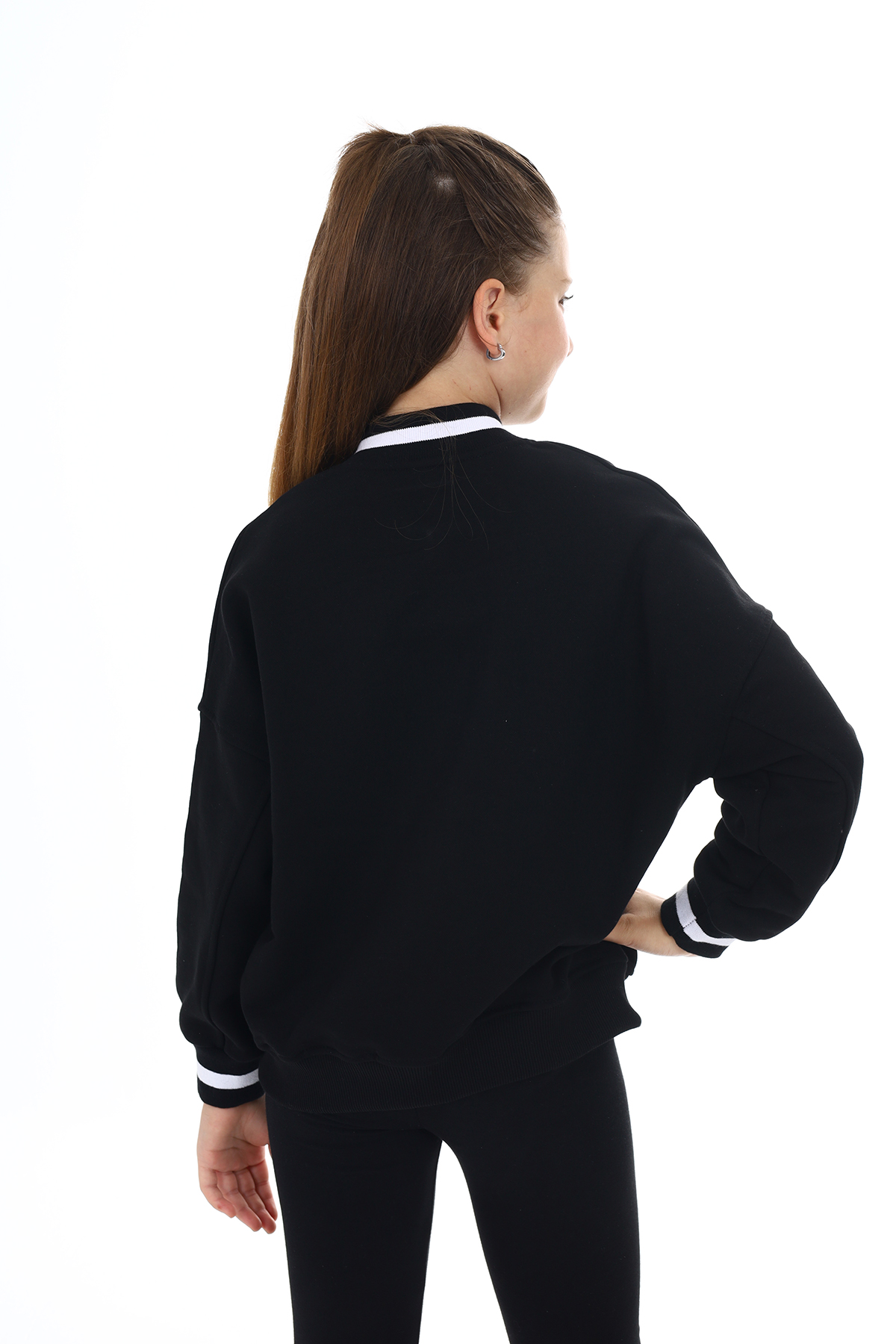 Toontoy  Kız Çocuk Baskılı Kolej Hırka