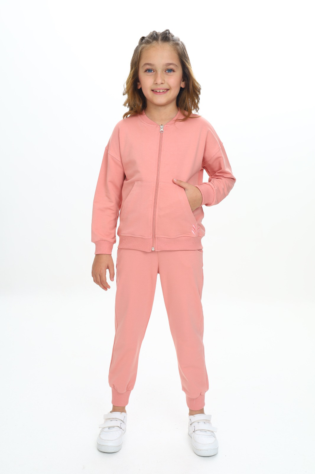 Toontoy  Kız Çocuk Damla  Nakışlı Eşofman Takım