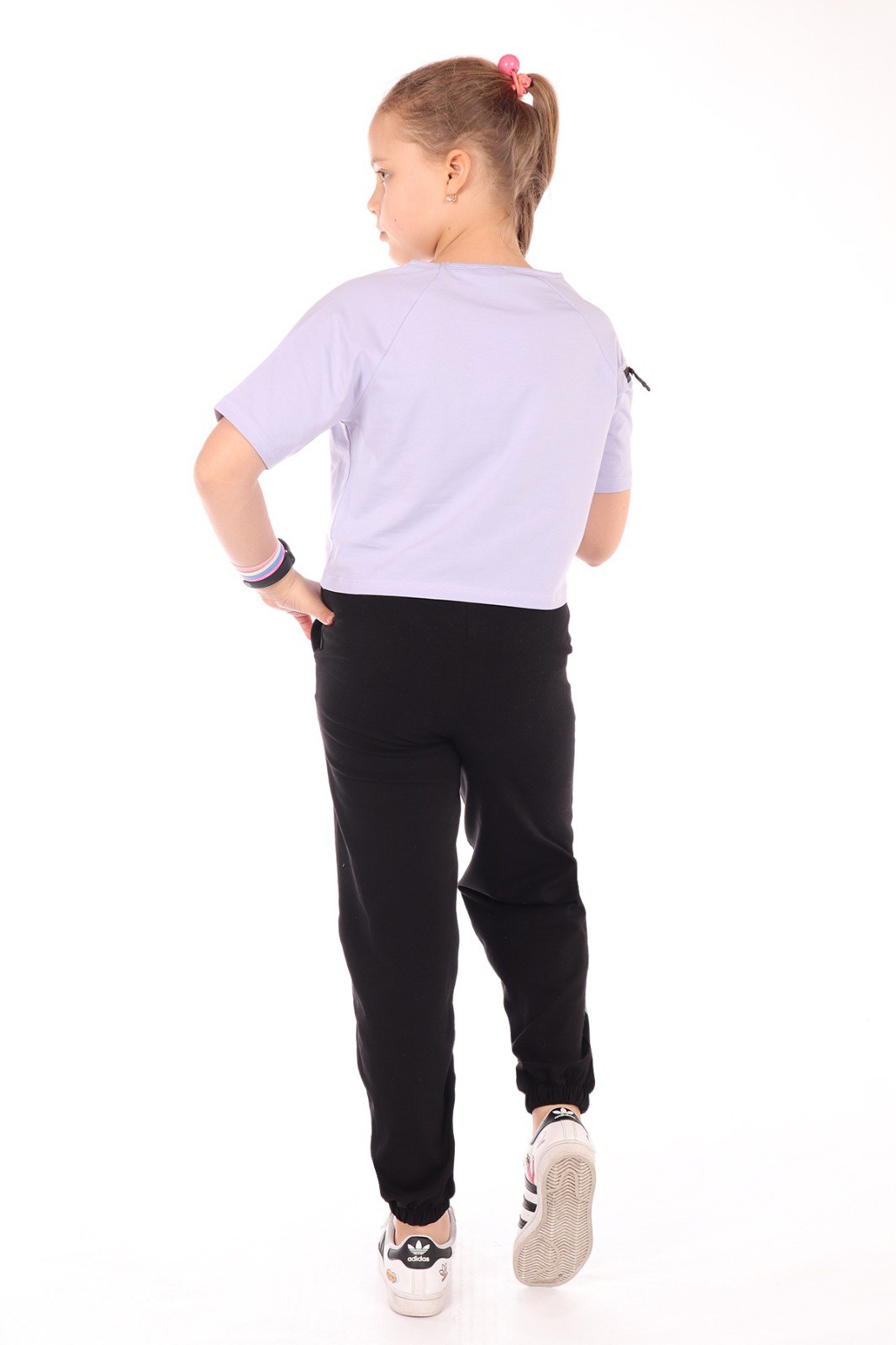 Toontoy Kız Çocuk Style Baskılı Eşofman Takım