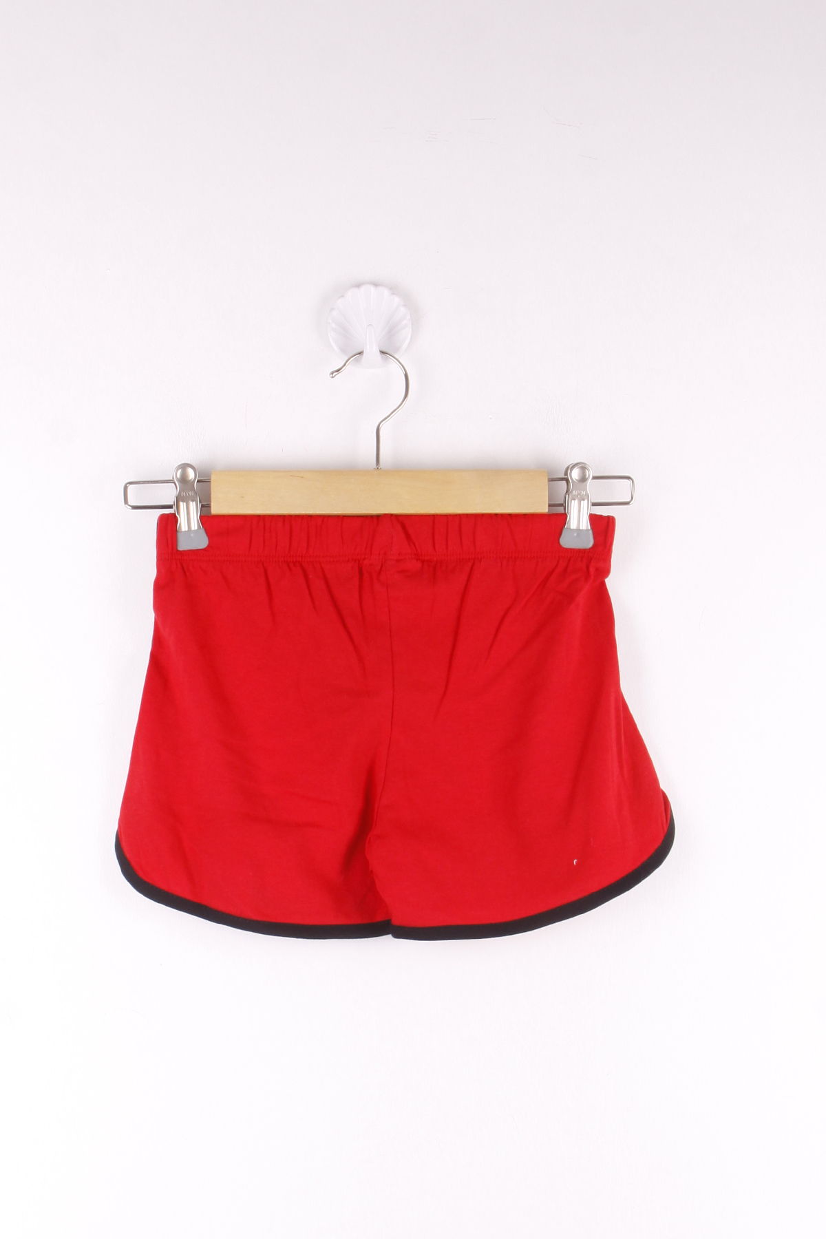 Toontoy  Kız Çocuk Şort Simli Kelebek Nakışlı