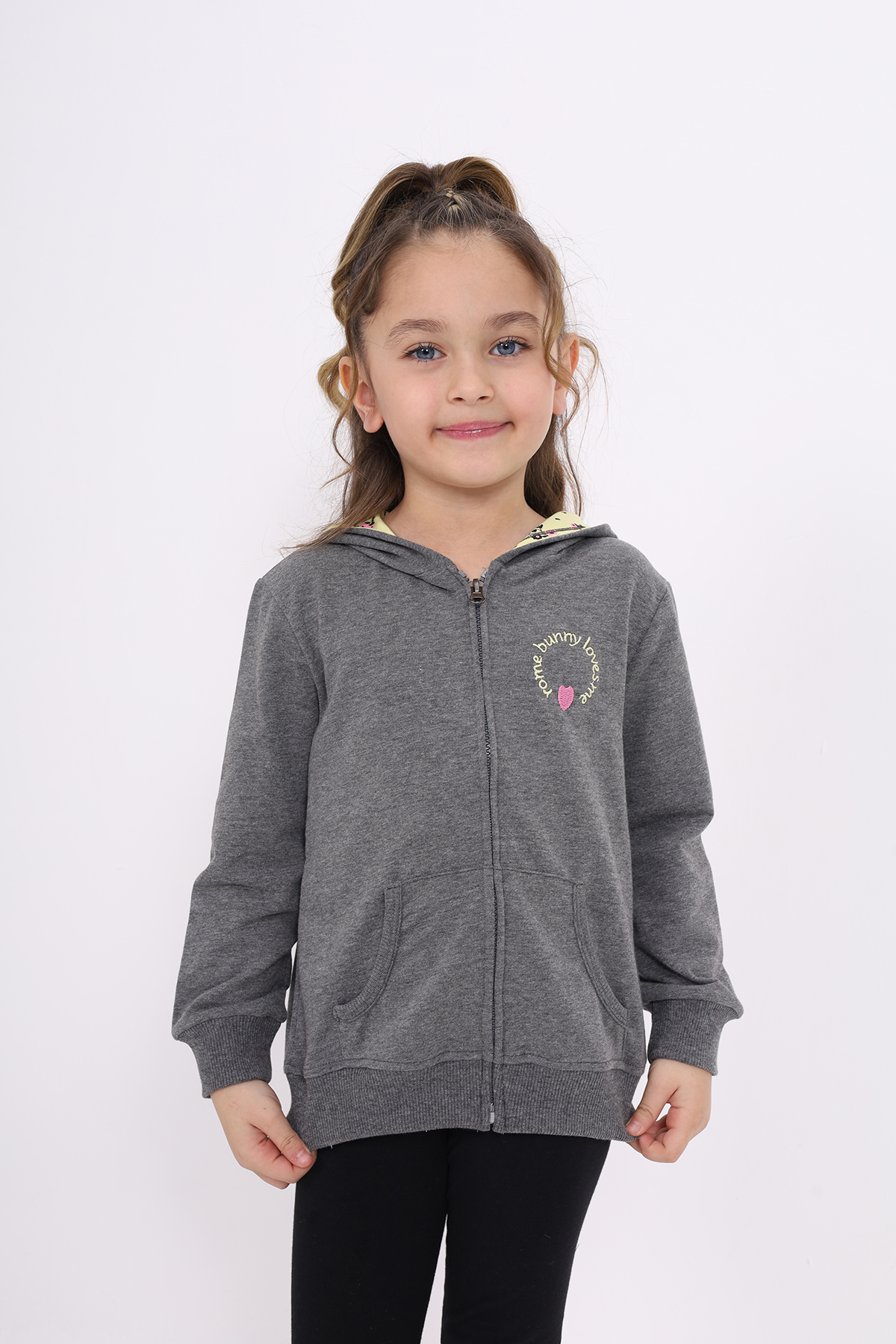 Toontoy  Kiz Çocuk Nakişli Hirka