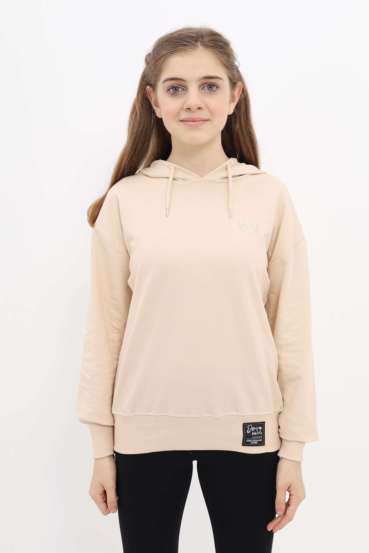 Toontoy Kız Çocuk Nakışlı Sweatshirt