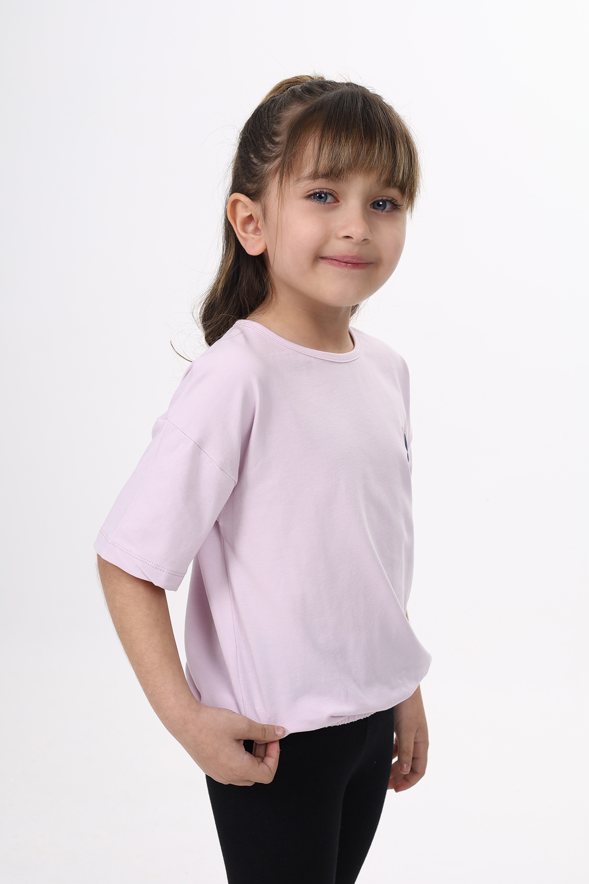 Toontoy Kız Çocuk Baskılı Tişört