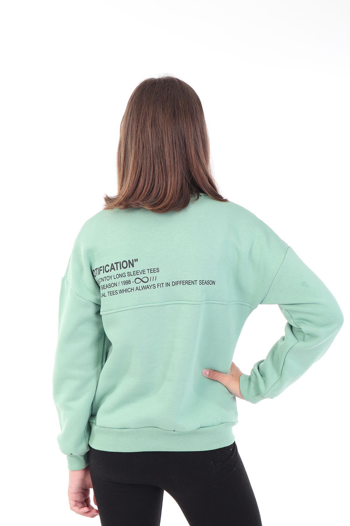 Toontoy Kız Çocuk Baskılı Sweatshirt