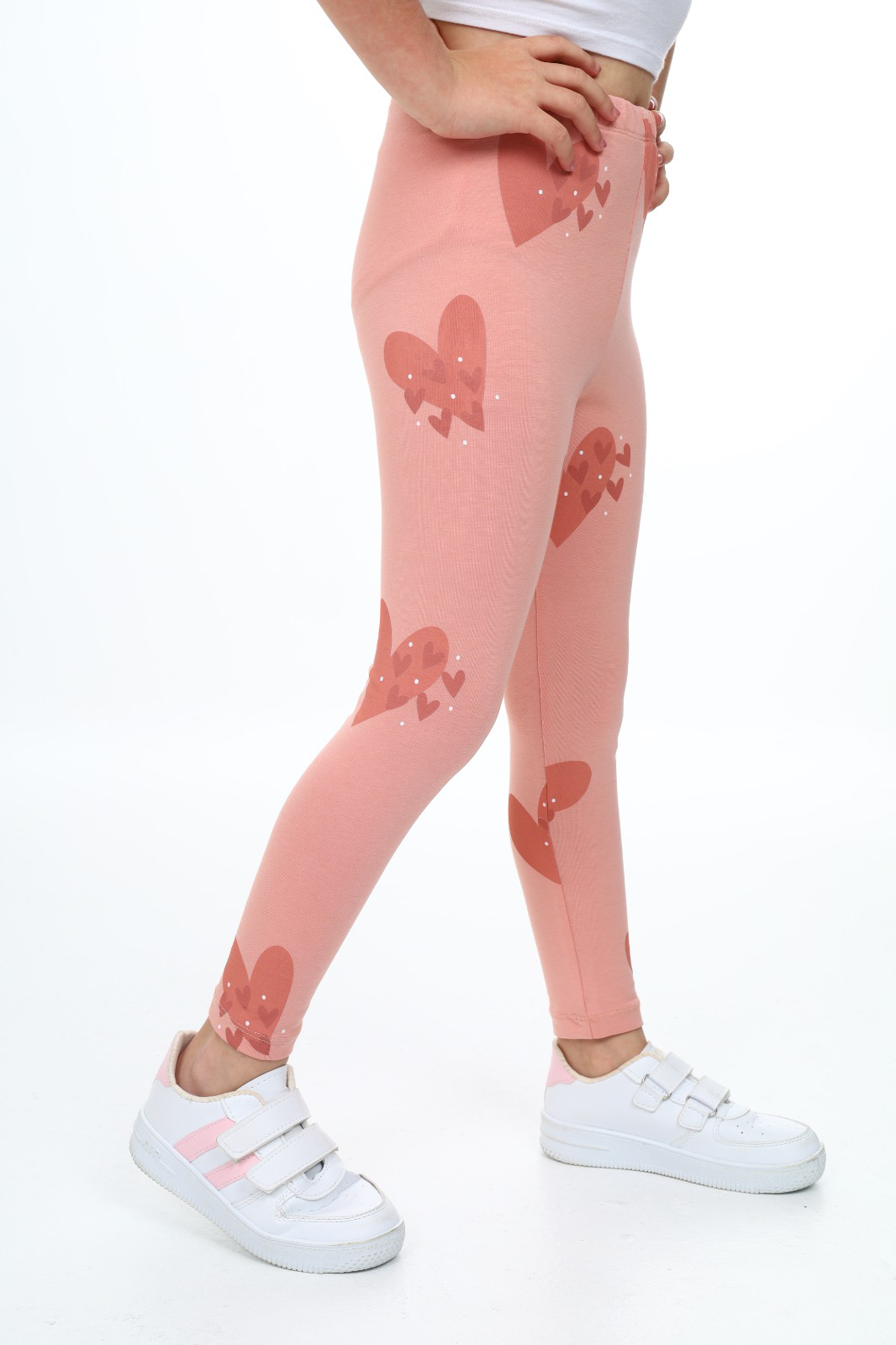 Toontoy Kız Çocuk Baskılı Tayt