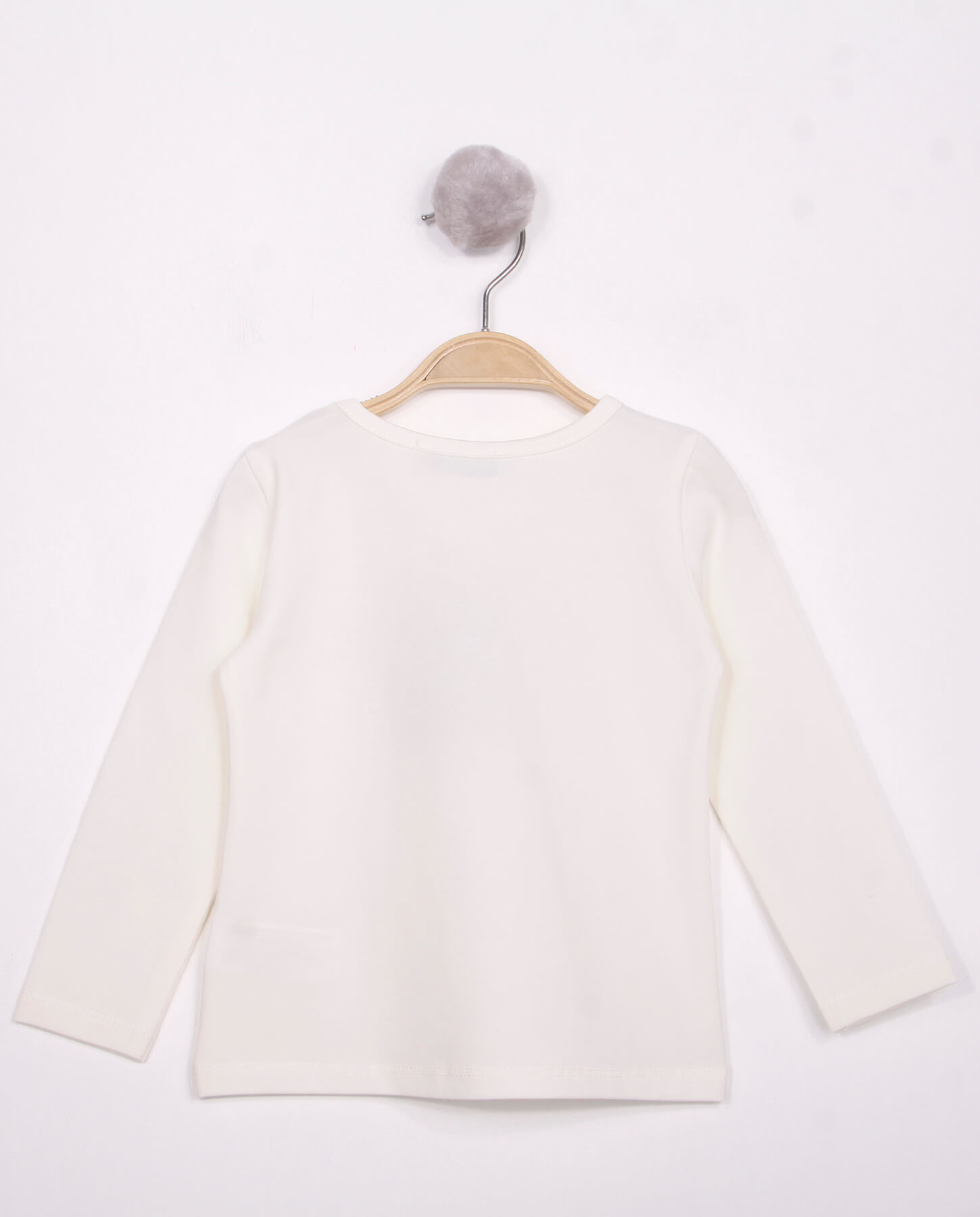 Toontoy Kız Çocuk Göğsü Princess Nakışlı T-Shirt