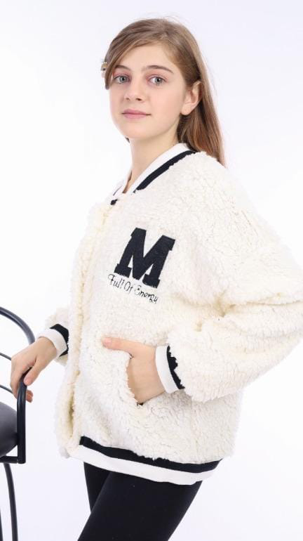 Toontoy  Kiz Çocuk Nakişli Hirka