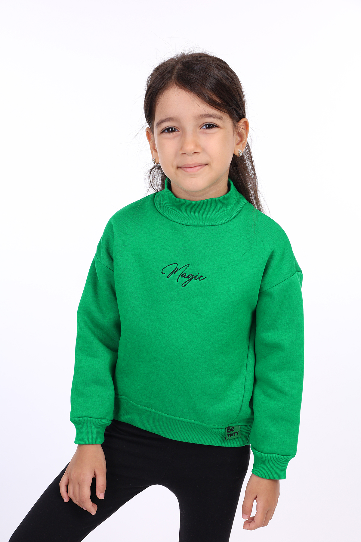 Toontoy Kız Çocuk Nakışlı Sweatshirt