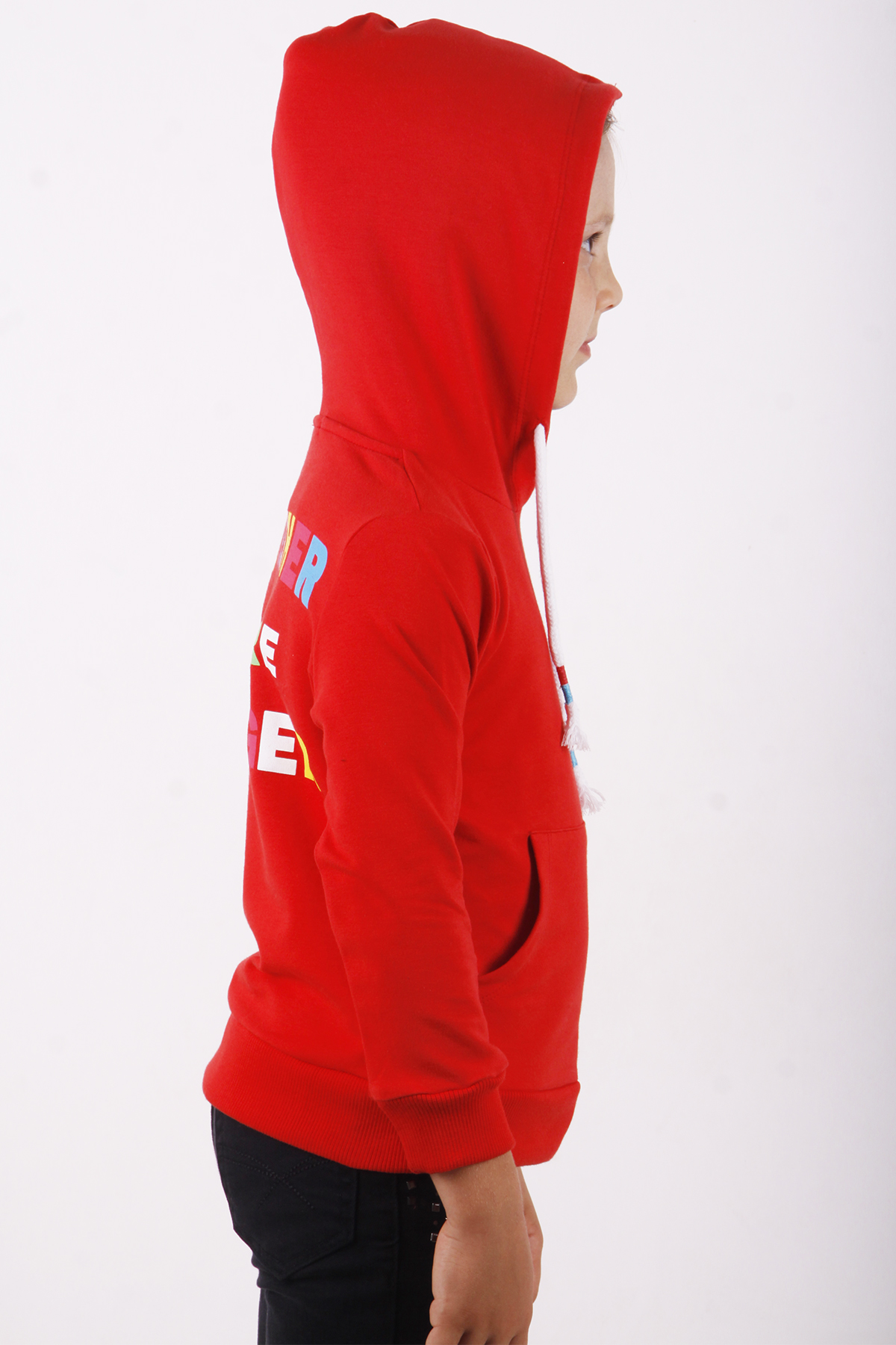 Toontoy Kız Çocuk Stronger Baskılı Sweatshirt