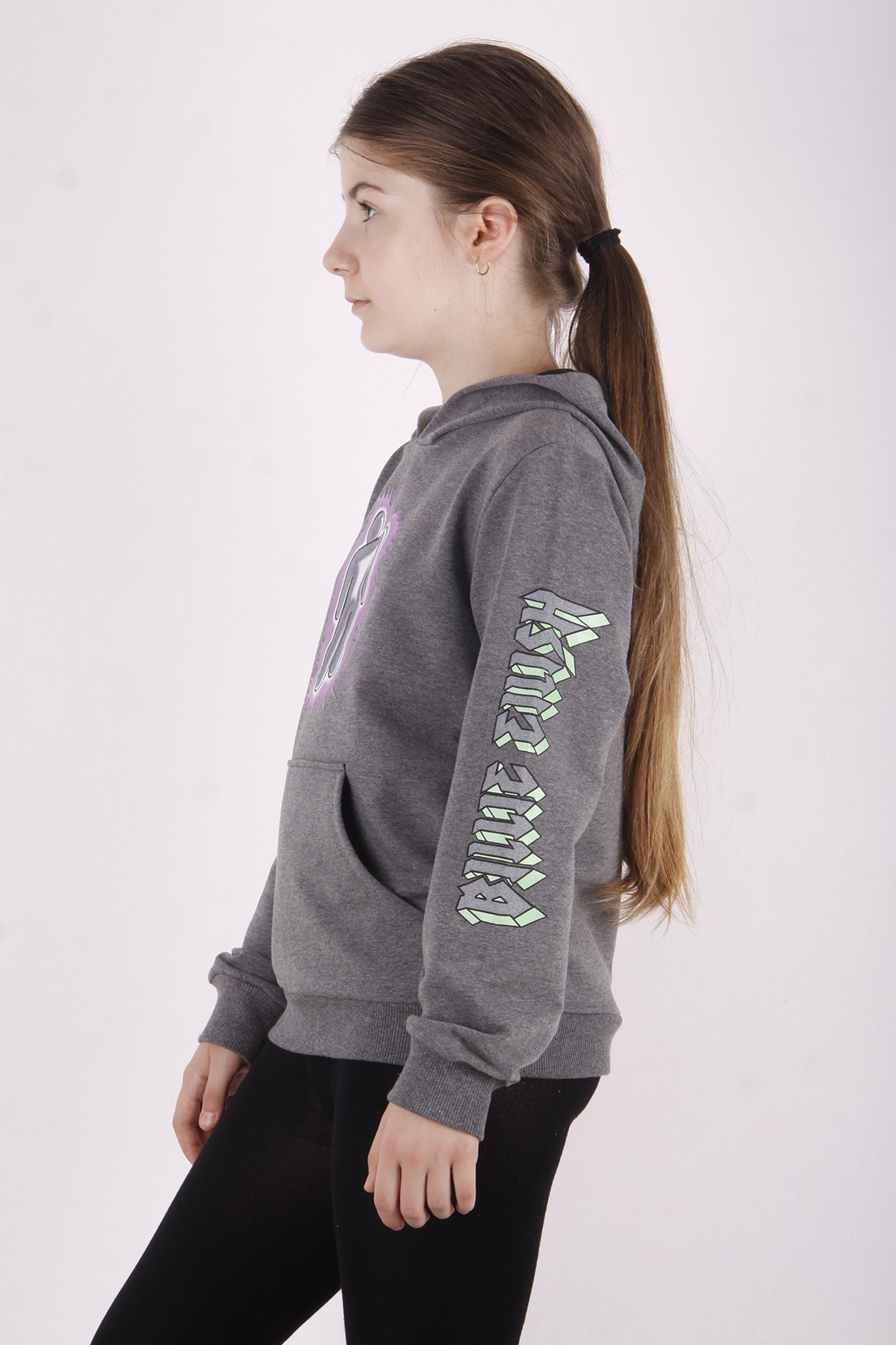Toontoy Kız Çocuk Billie Eilish Baskılı Sweatshirt