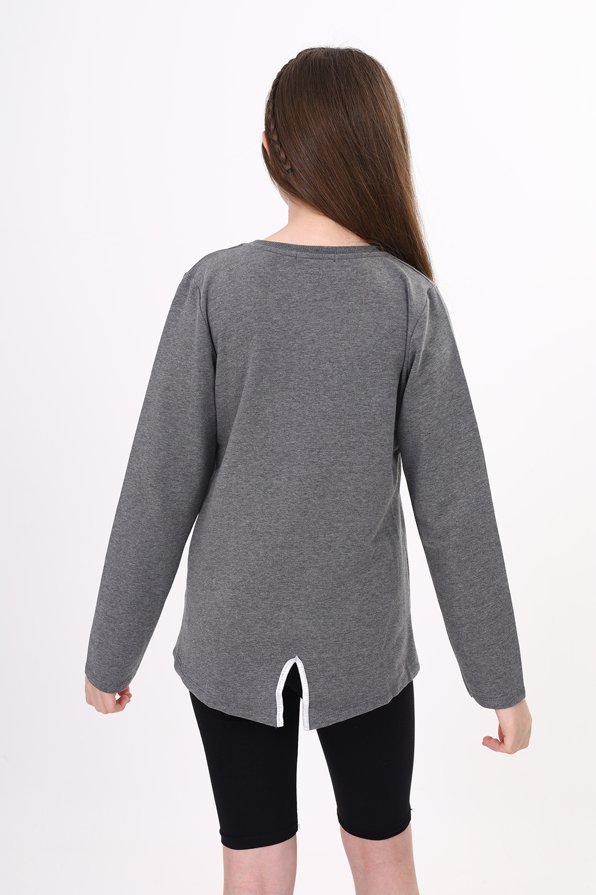 Toontoy Kız Çocuk Milan Baskılı Sweatshirt