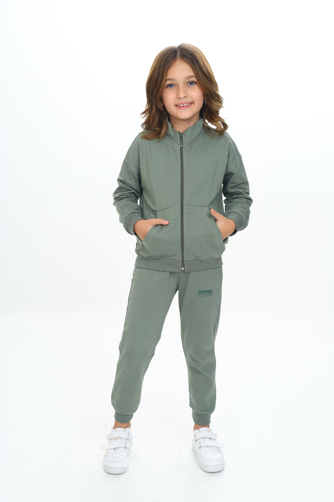 Toontoy Kız Çocuk Cool Style Baskılı  Eşofman Takım