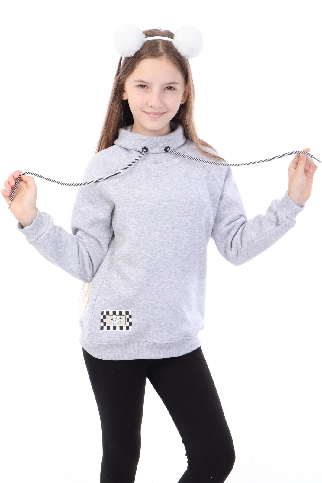 Toontoy Kız Çocuk Baskılı Sweatshirt