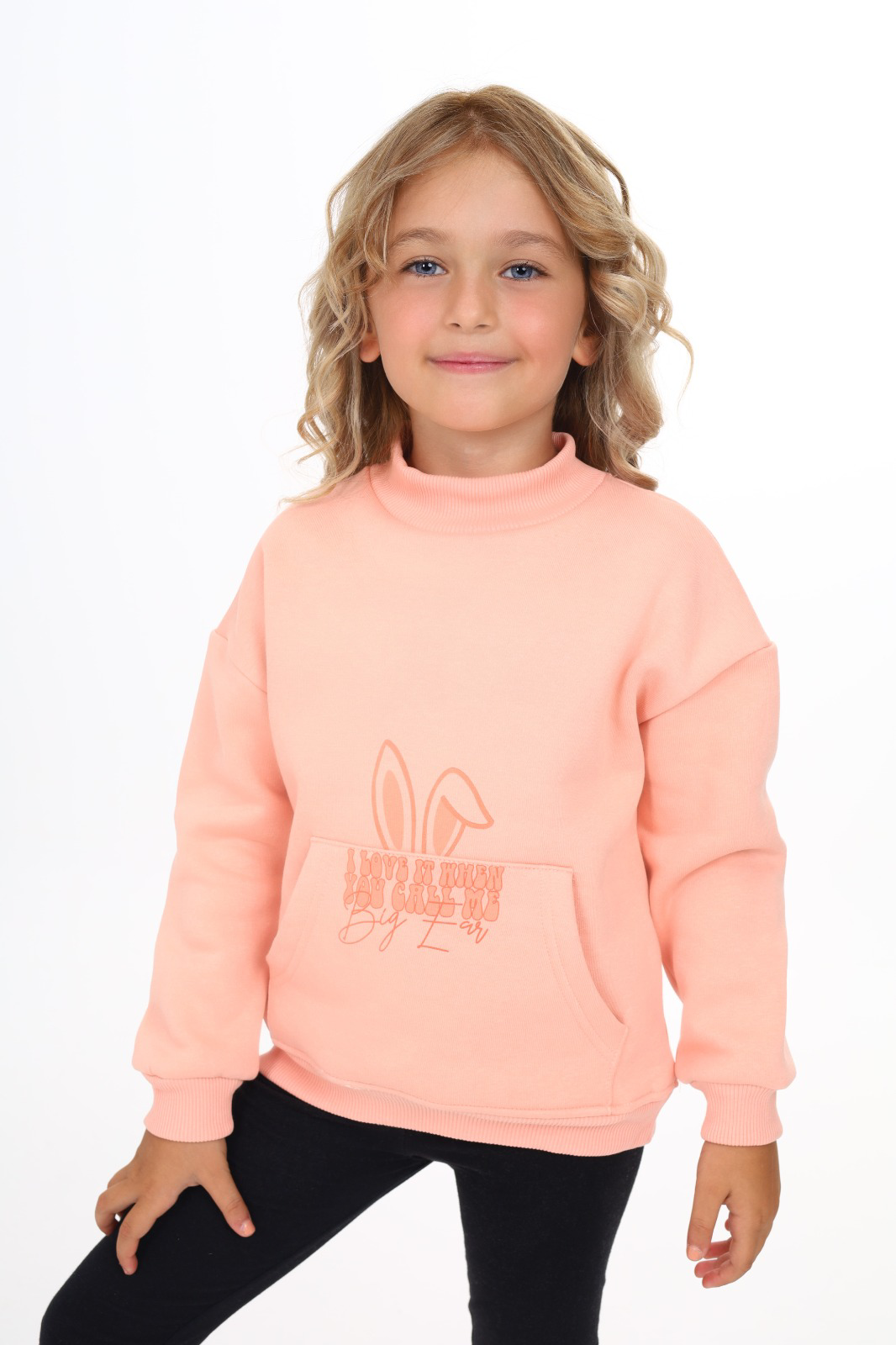 Toontoy Kız Çocuk Baskılı Sweatshirt
