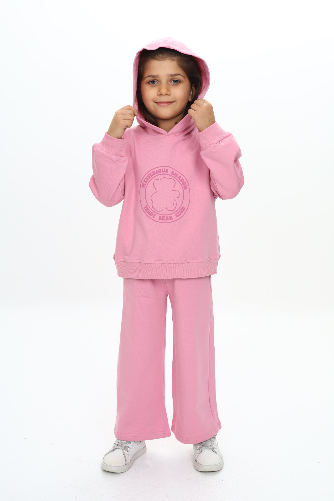 Toontoy Kız Çocuk  Teddy Bear Clup Baskılı Eşofman Takım
