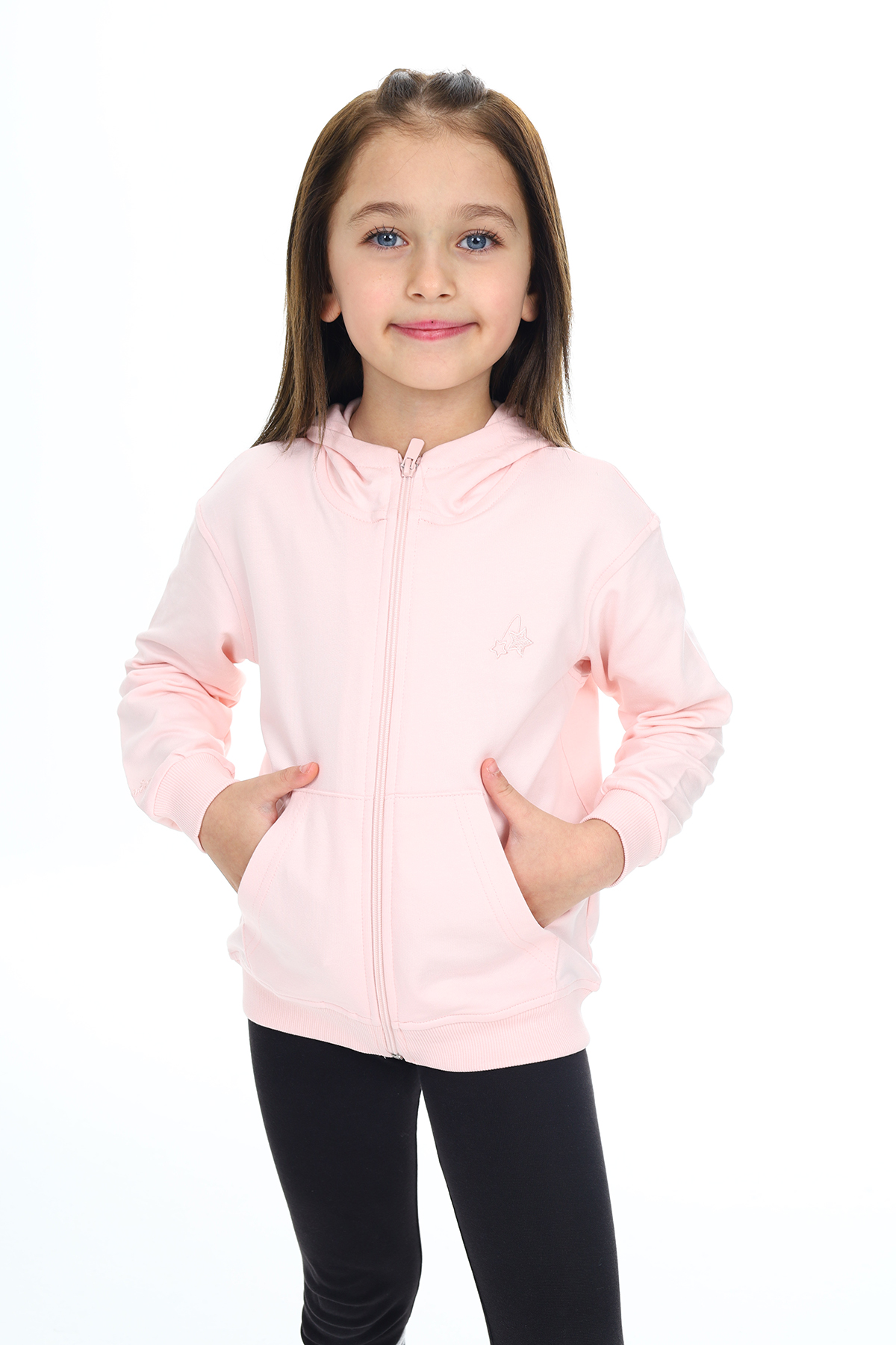 Toontoy  Kız Çocuk Nakışlı Hırka